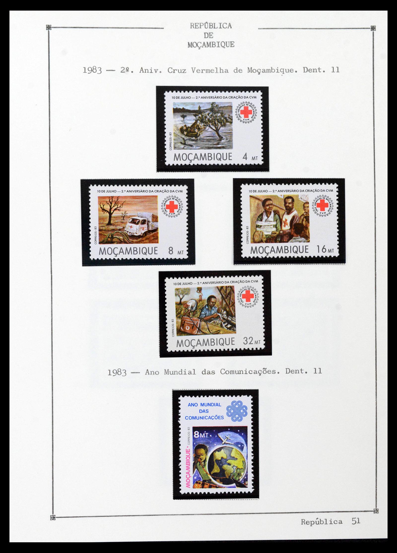 38756 0069 - Stamp collection 38756 Mocambique 1975-2010.