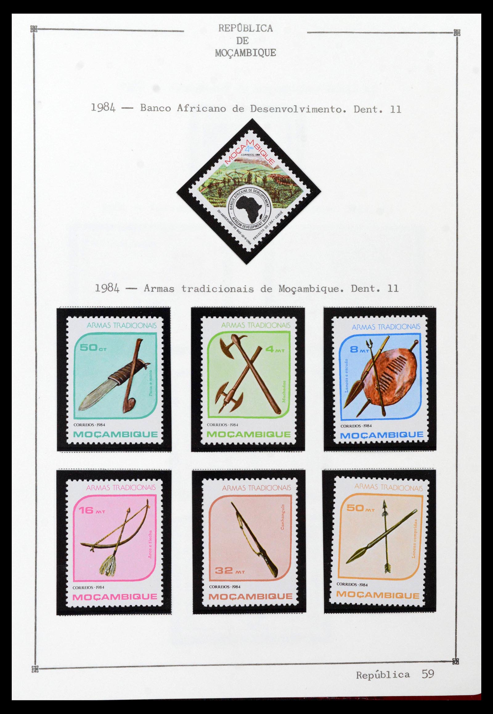 38756 0080 - Stamp collection 38756 Mocambique 1975-2010.