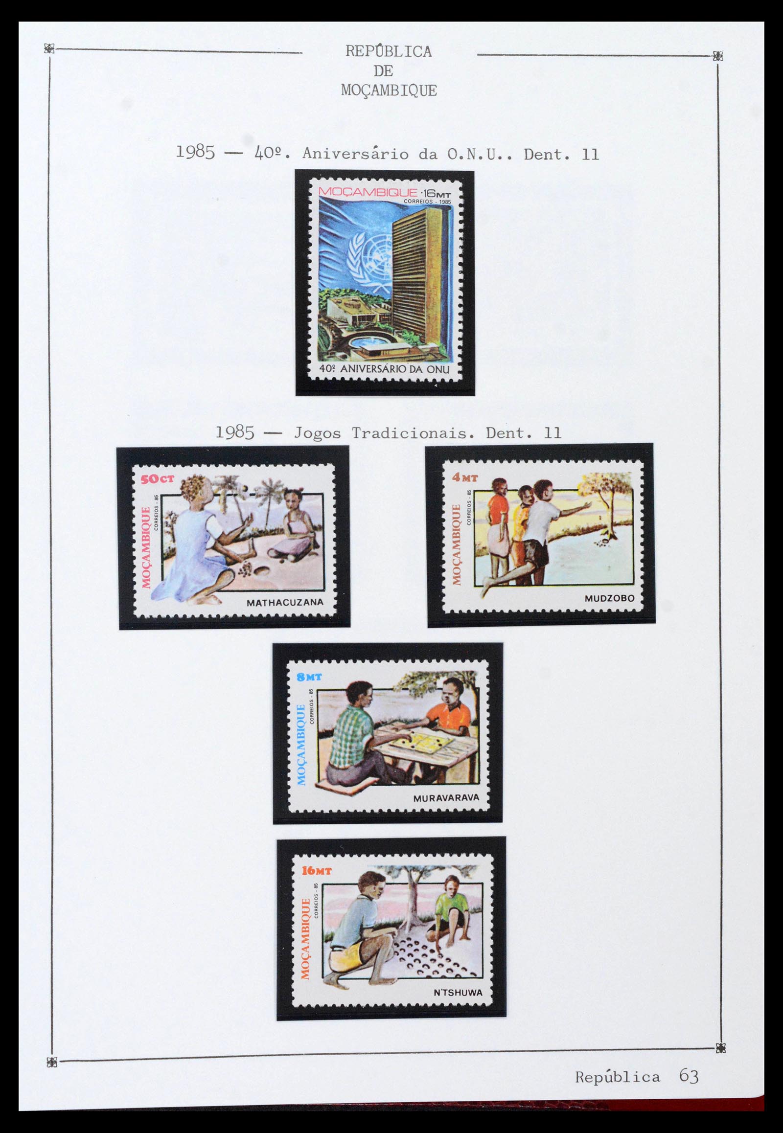 38756 0084 - Stamp collection 38756 Mocambique 1975-2010.