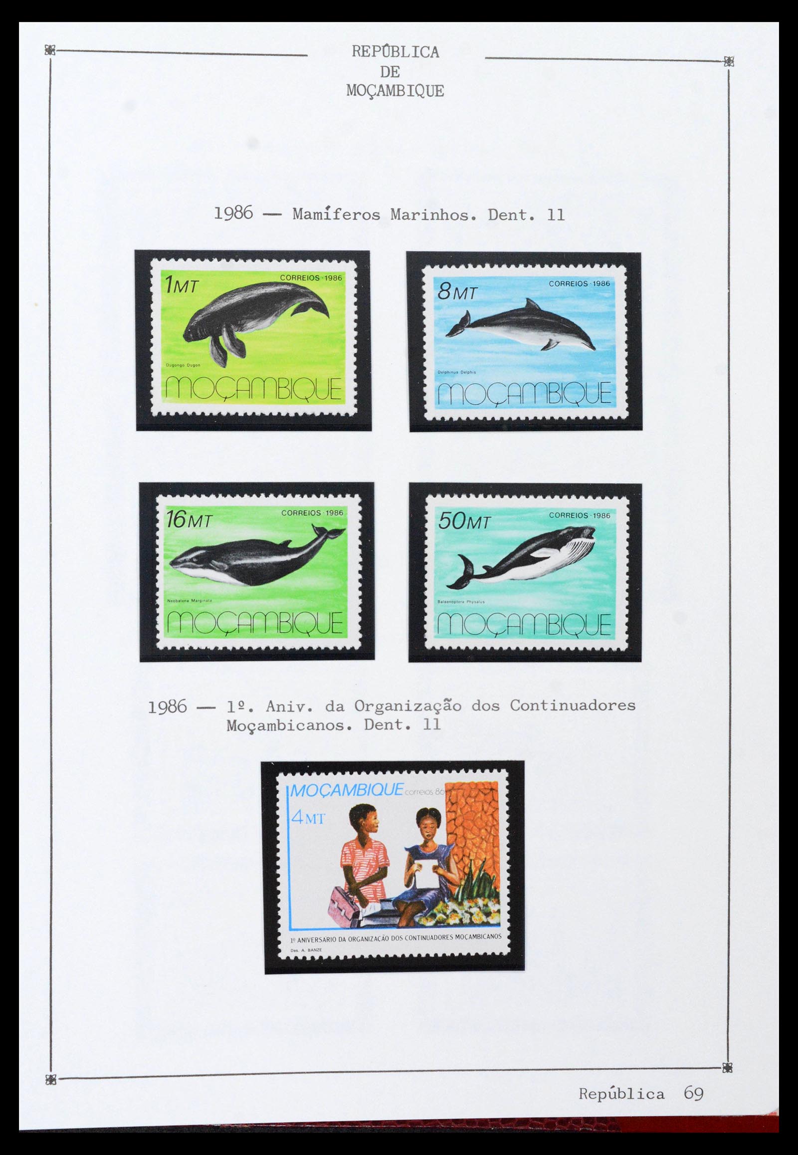 38756 0090 - Stamp collection 38756 Mocambique 1975-2010.