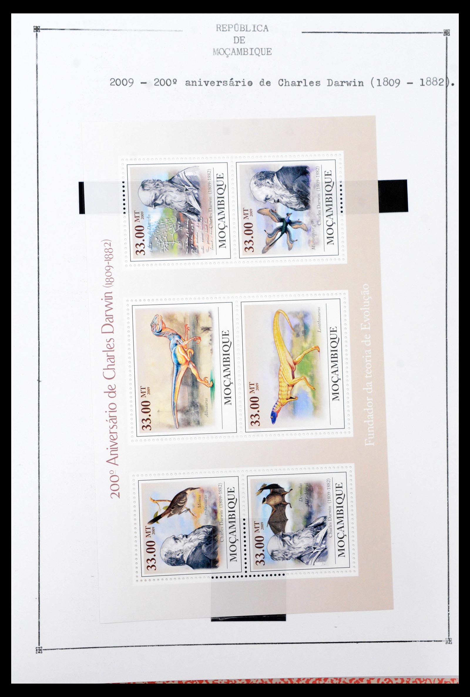 38756 0663 - Stamp collection 38756 Mocambique 1975-2010.