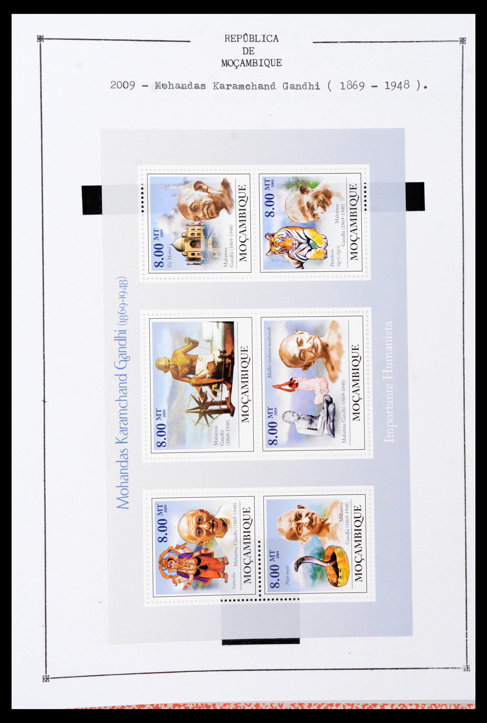 38756 0675 - Stamp collection 38756 Mocambique 1975-2010.