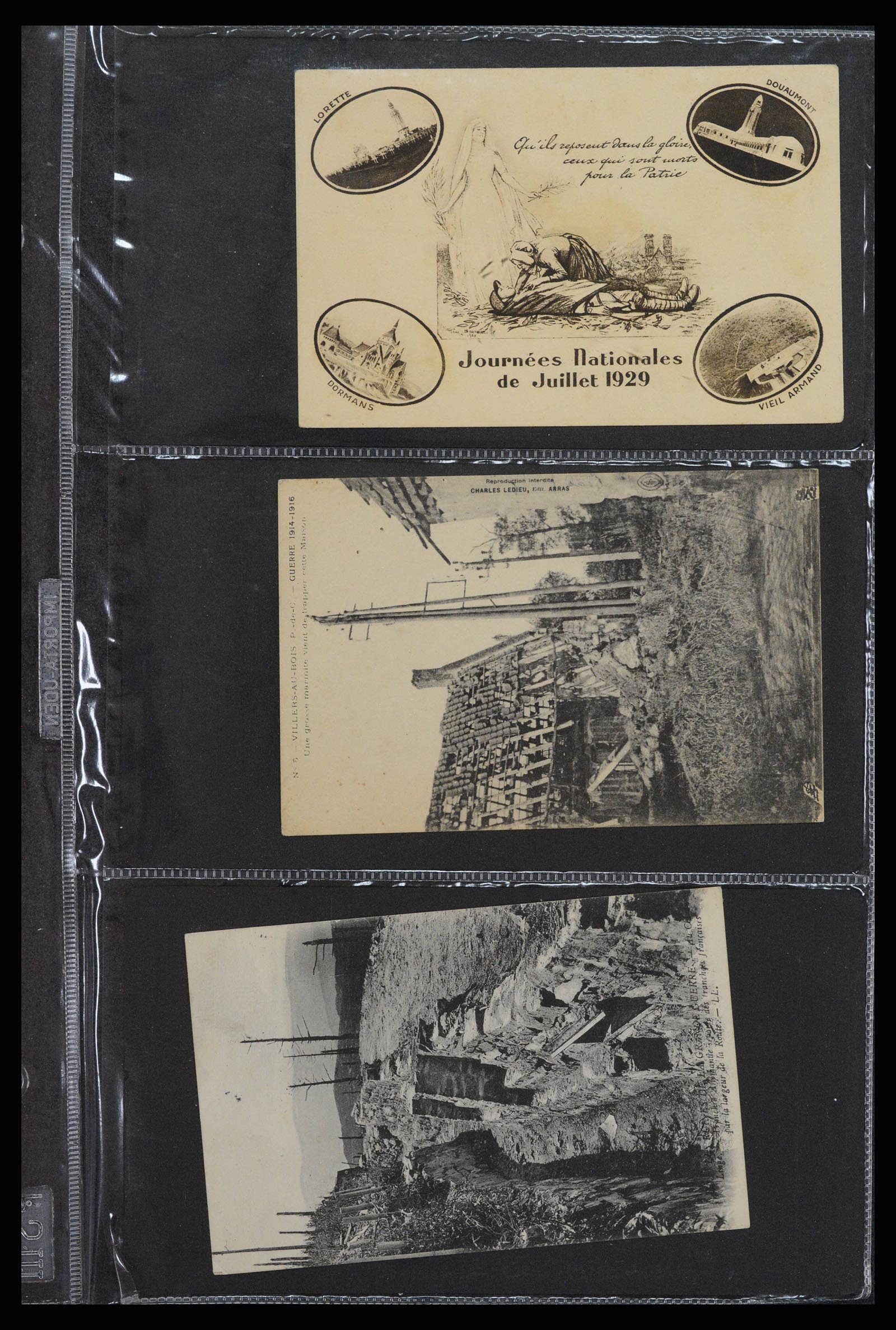 38760 0007 - Postzegelverzameling 38760 Brieven 1e wereldoorlog 1914-1918.