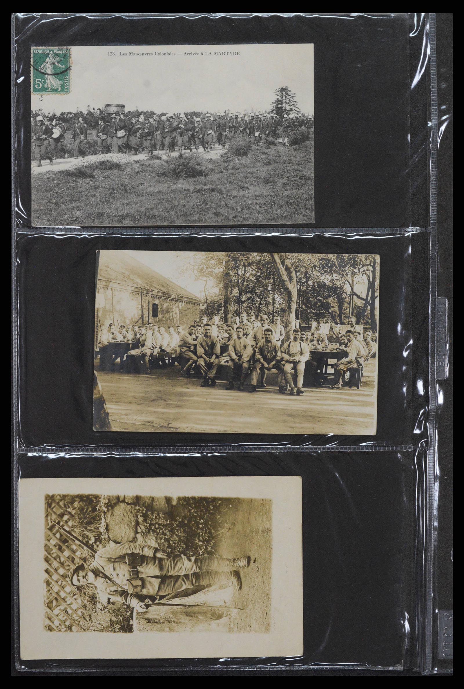 38760 0008 - Postzegelverzameling 38760 Brieven 1e wereldoorlog 1914-1918.