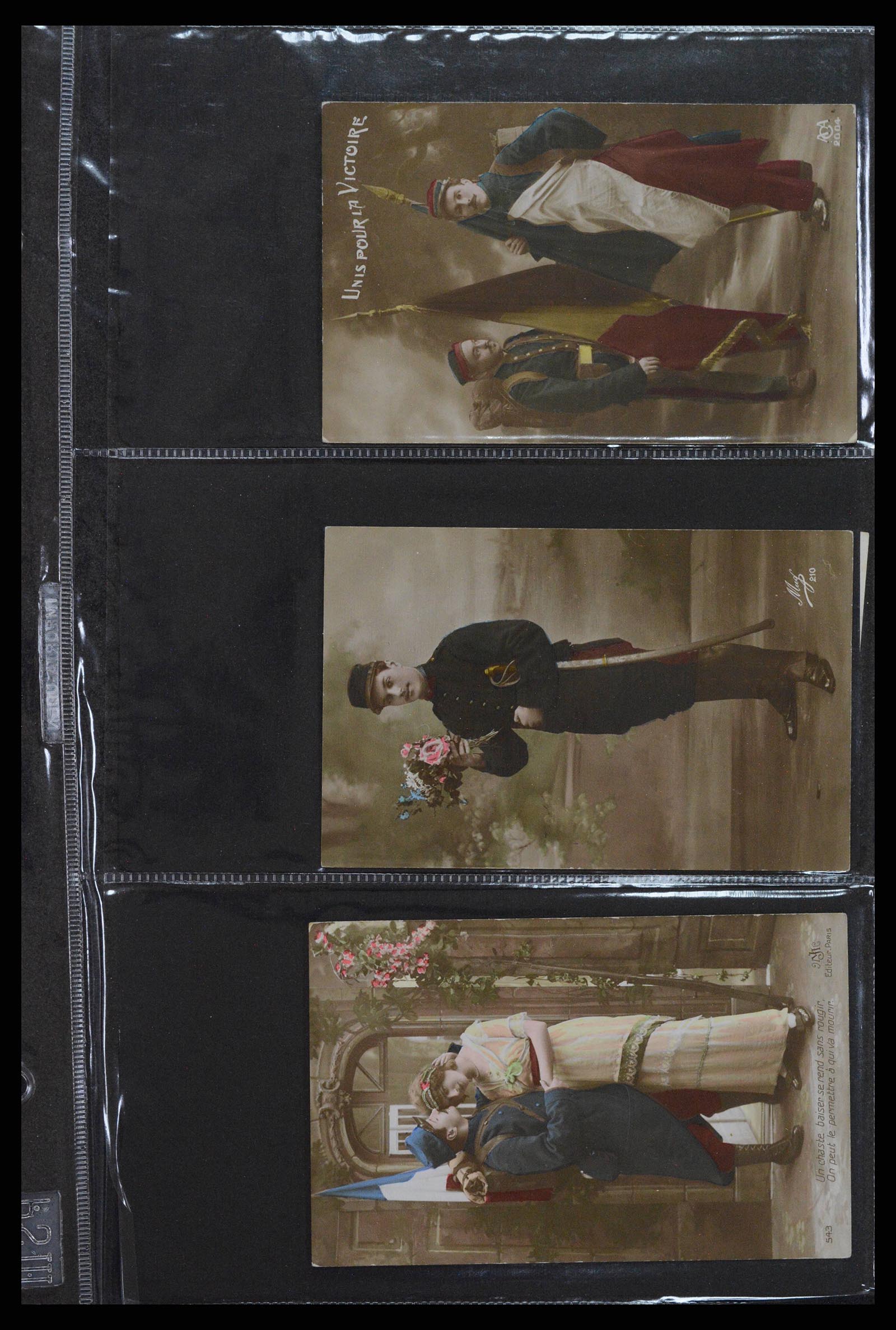 38760 0011 - Postzegelverzameling 38760 Brieven 1e wereldoorlog 1914-1918.