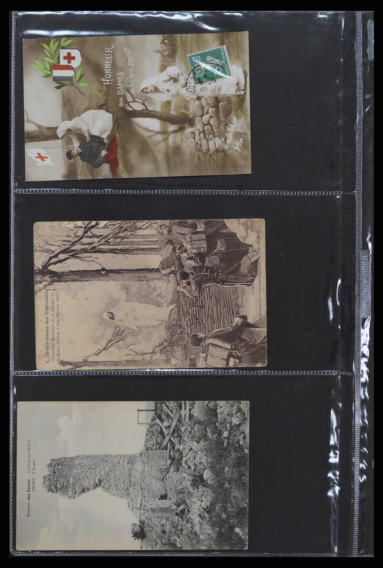 38760 0022 - Postzegelverzameling 38760 Brieven 1e wereldoorlog 1914-1918.