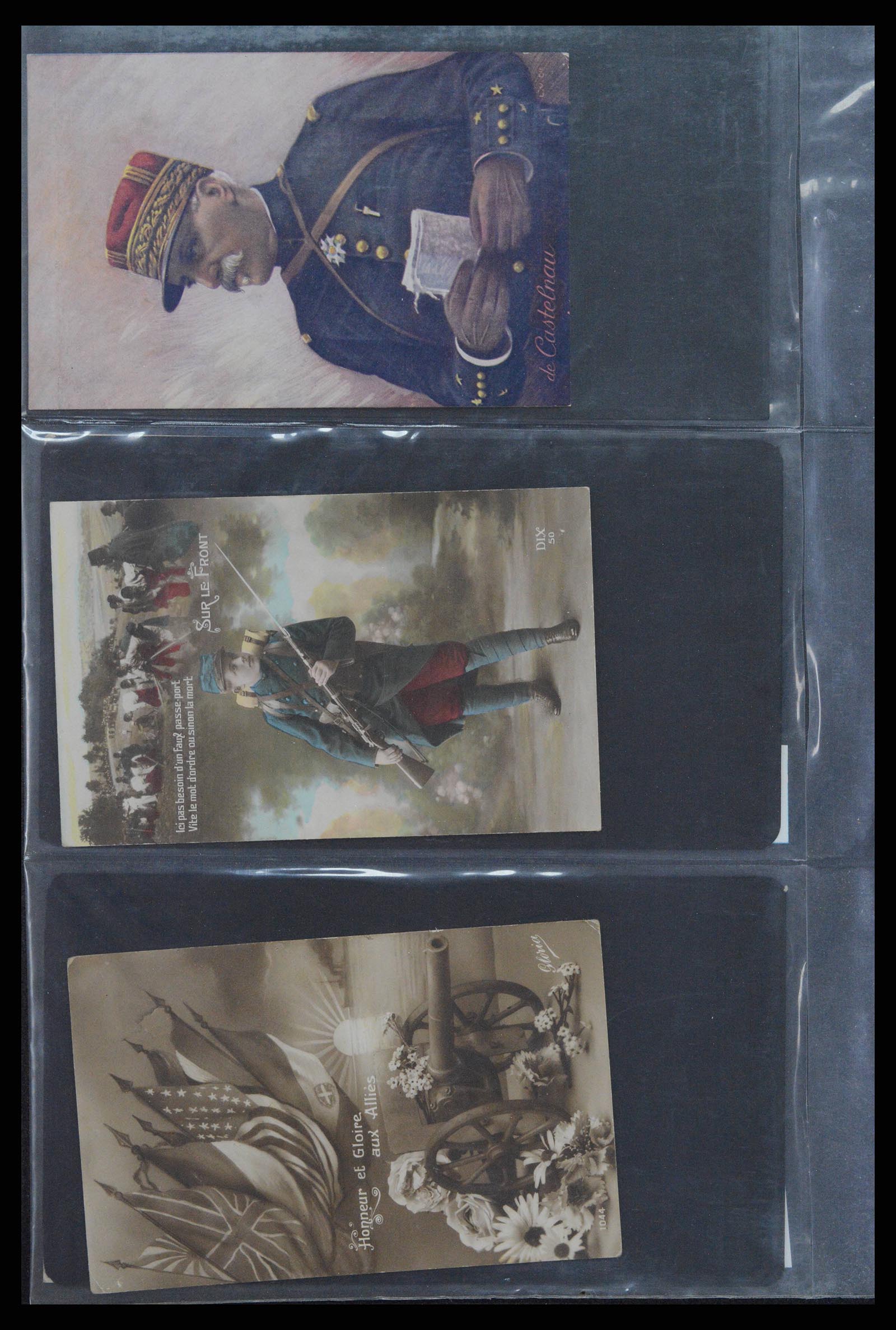 38760 0024 - Postzegelverzameling 38760 Brieven 1e wereldoorlog 1914-1918.