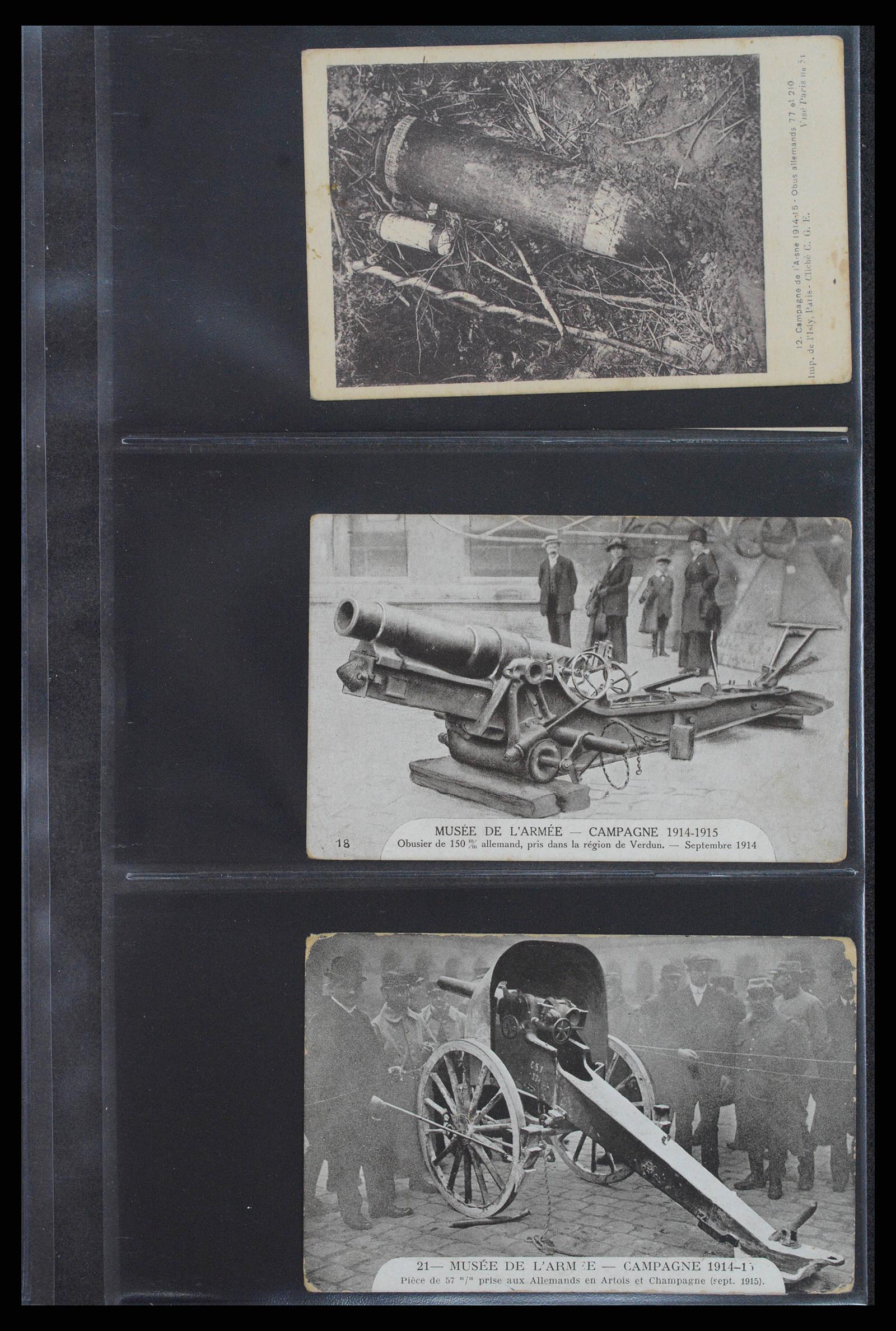 38760 0027 - Postzegelverzameling 38760 Brieven 1e wereldoorlog 1914-1918.