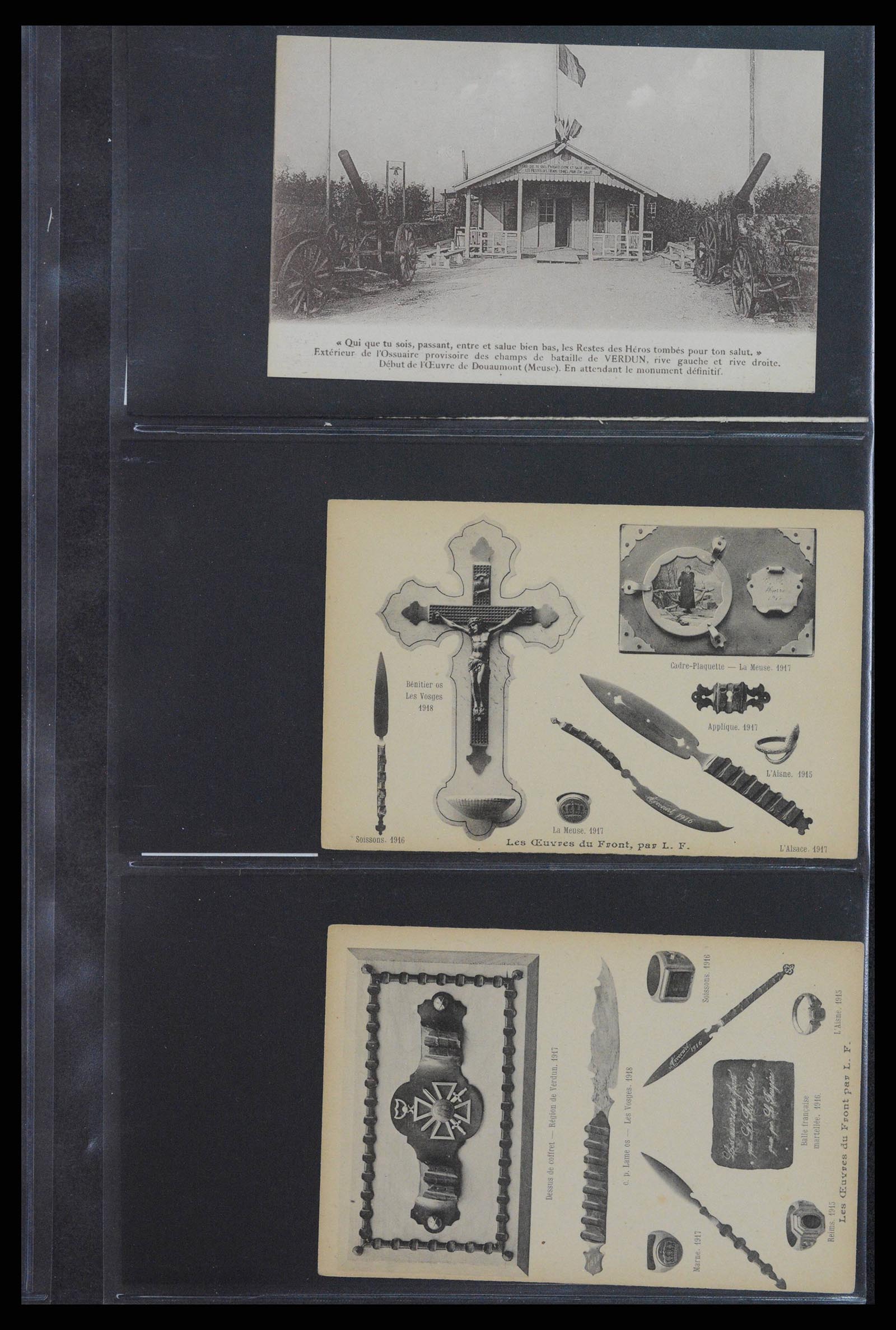 38760 0029 - Postzegelverzameling 38760 Brieven 1e wereldoorlog 1914-1918.