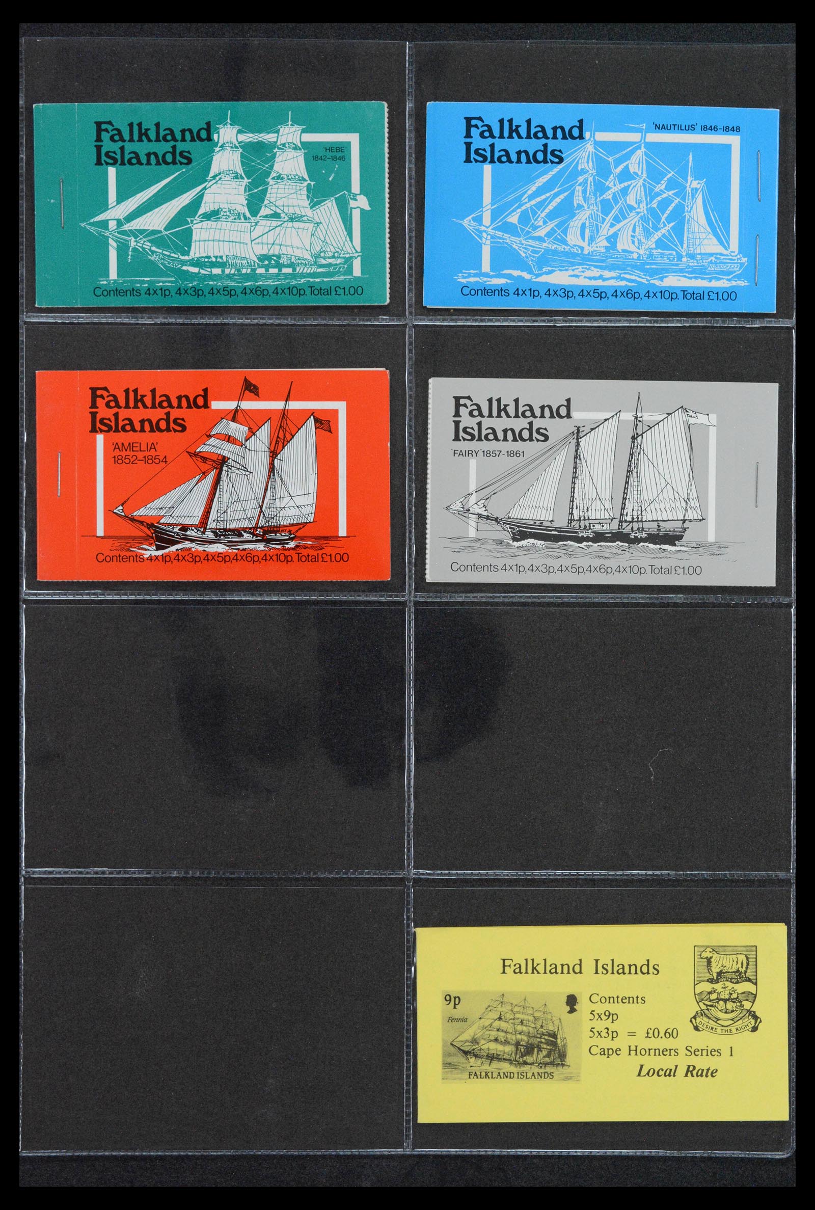 38761 0029 - Postzegelverzameling 38761 Wereld postzegelboekjes.