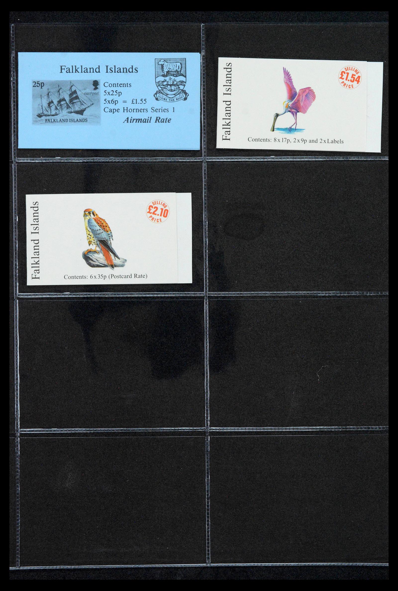 38761 0030 - Postzegelverzameling 38761 Wereld postzegelboekjes.