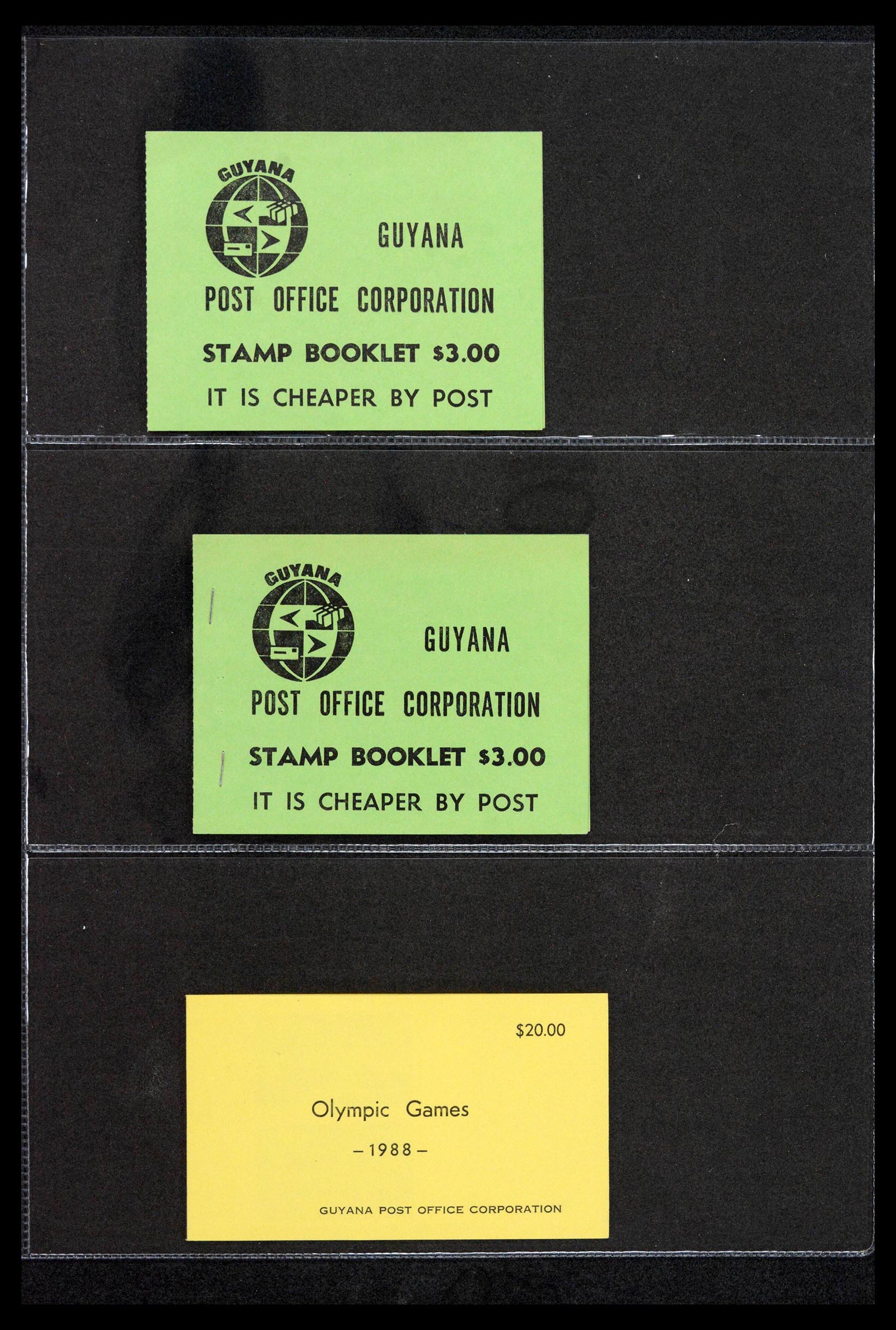 38761 0040 - Postzegelverzameling 38761 Wereld postzegelboekjes.