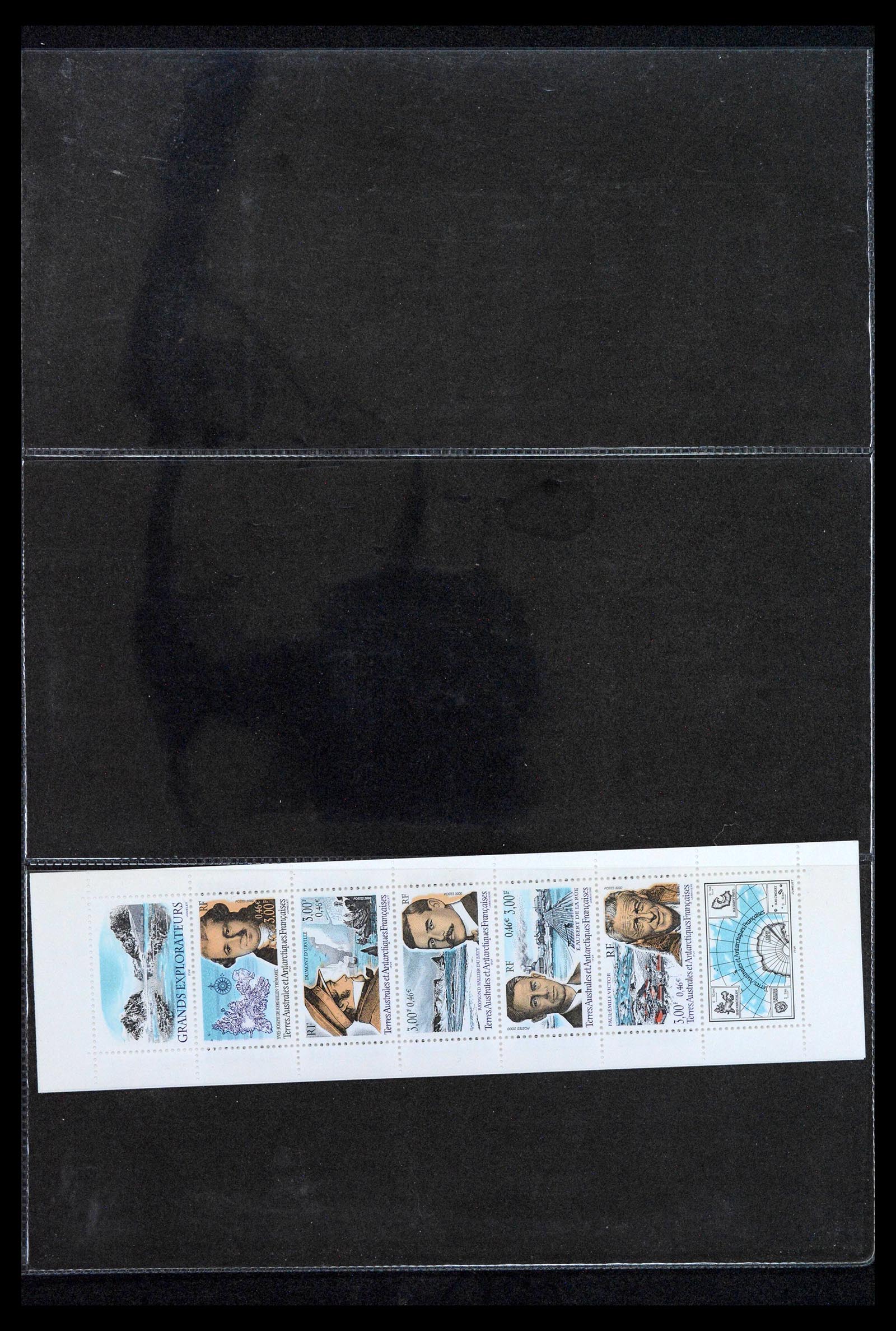 38761 0058 - Postzegelverzameling 38761 Wereld postzegelboekjes.