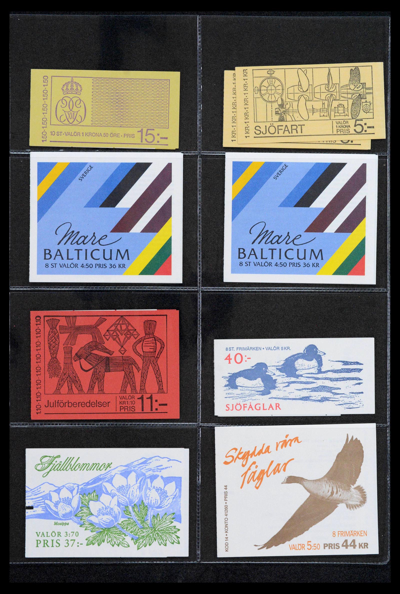 38761 0085 - Postzegelverzameling 38761 Wereld postzegelboekjes.