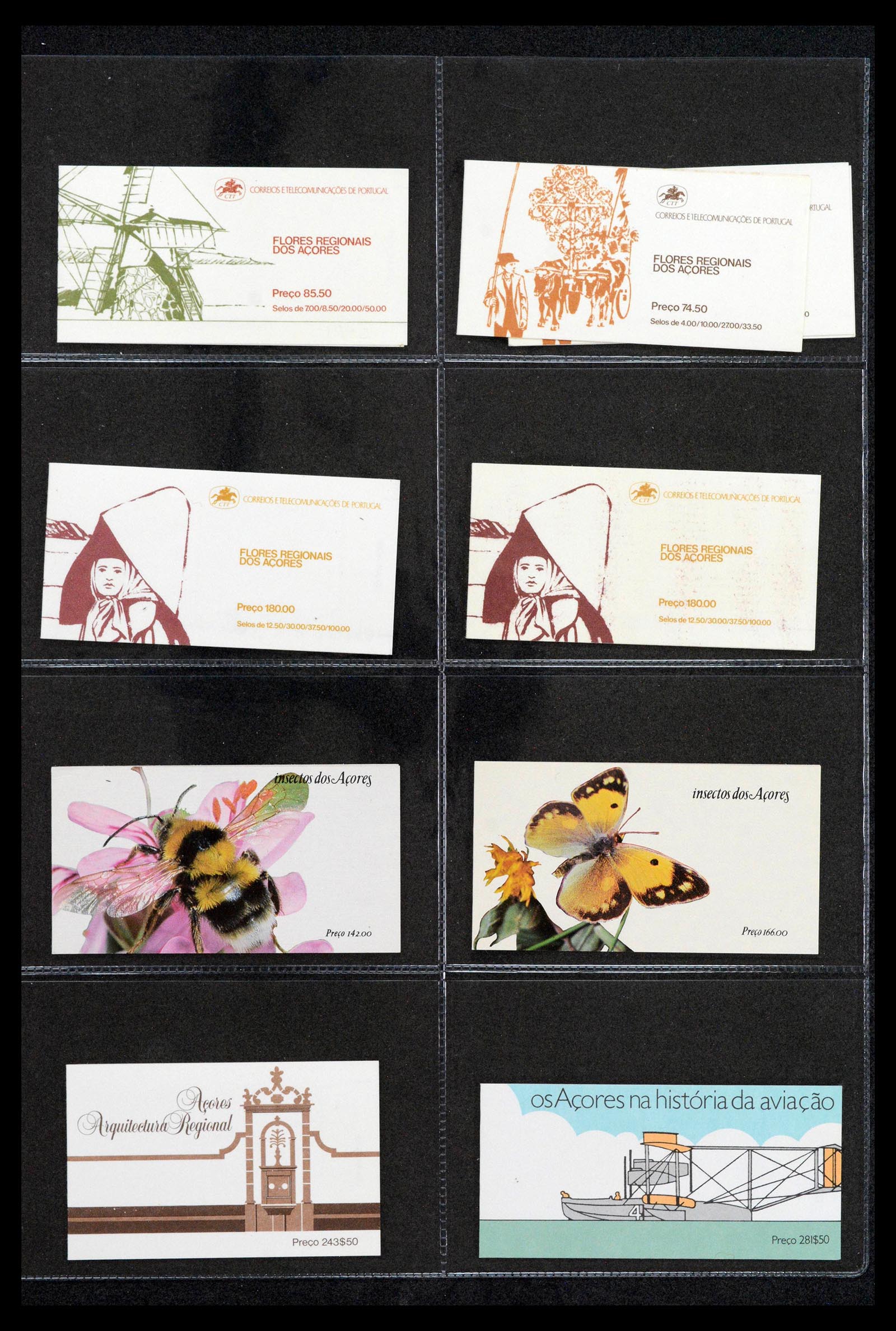 38761 0099 - Postzegelverzameling 38761 Wereld postzegelboekjes.