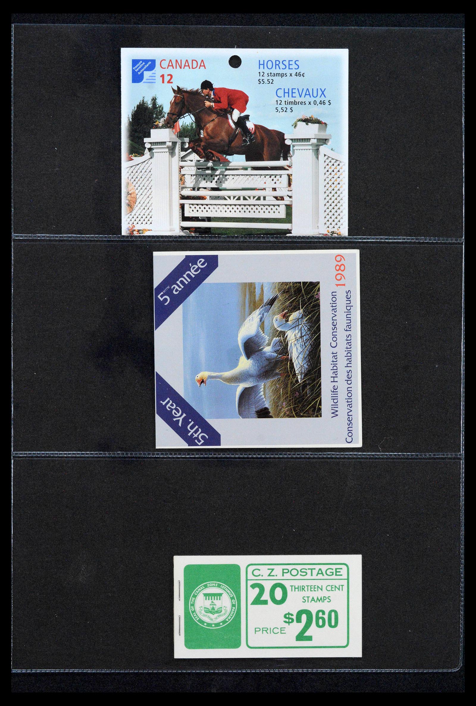 38761 0216 - Postzegelverzameling 38761 Wereld postzegelboekjes.