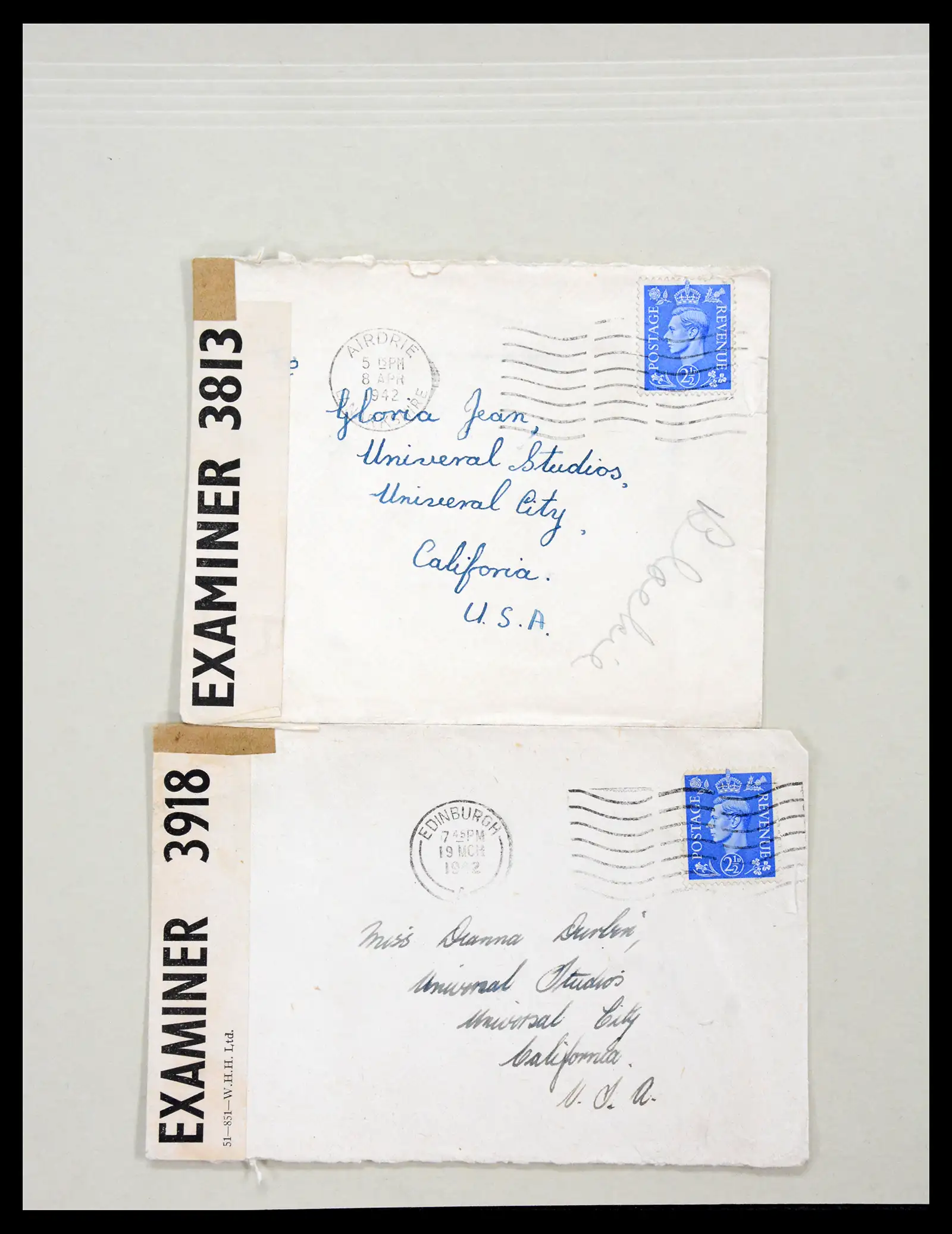 38762 0010 - Postzegelverzameling 38762 Wereld brieven 1880-1945.