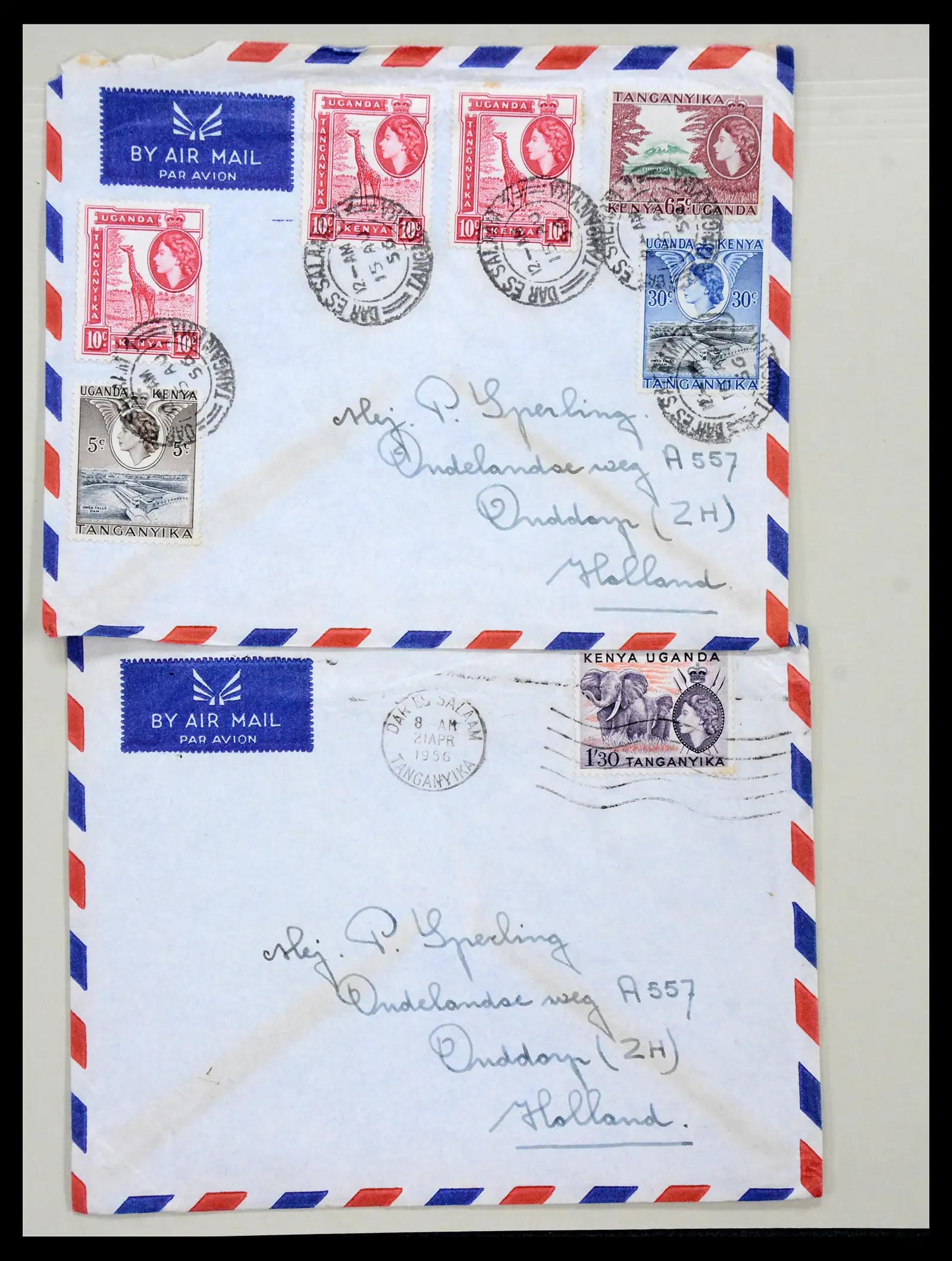 38762 0030 - Postzegelverzameling 38762 Wereld brieven 1880-1945.