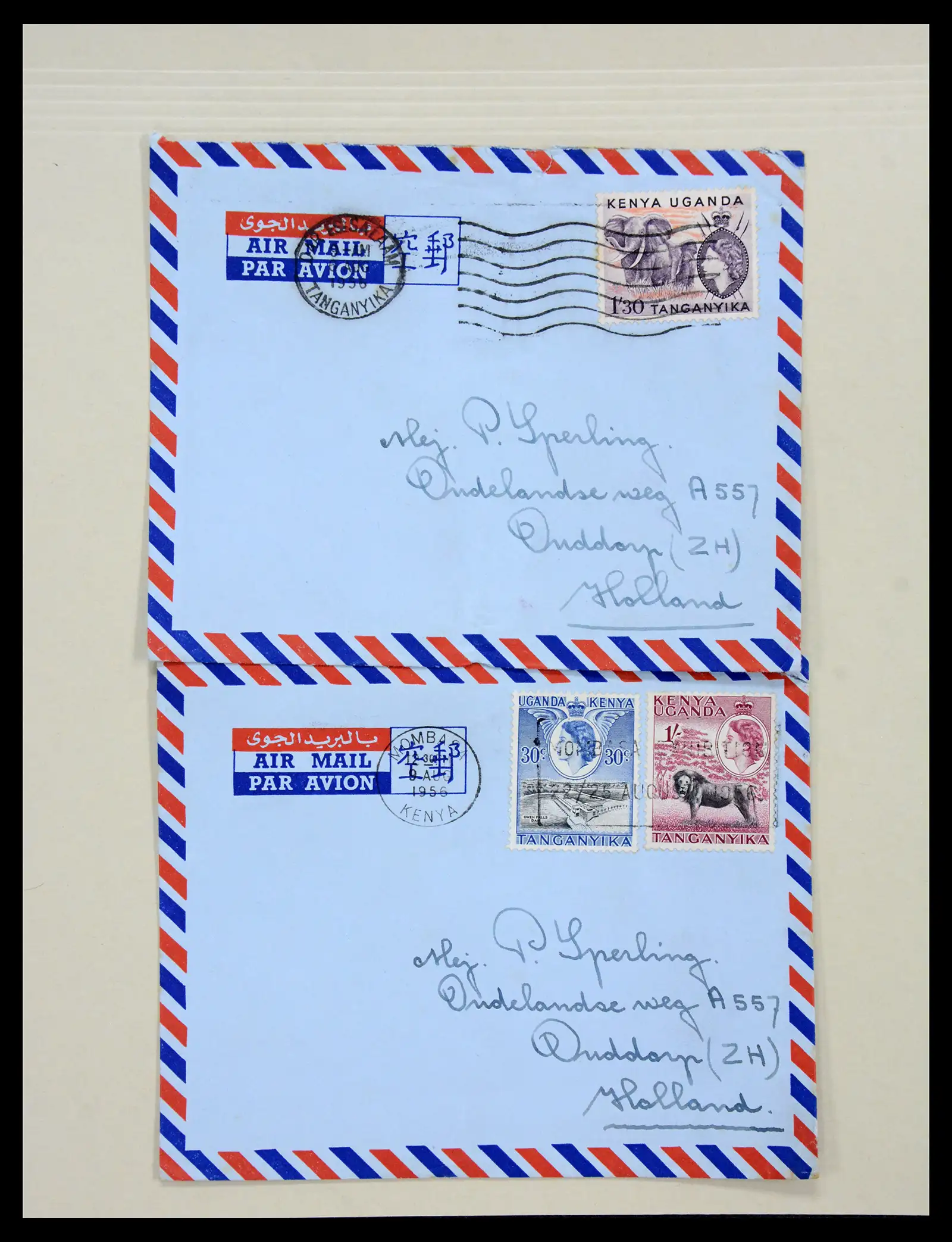 38762 0045 - Postzegelverzameling 38762 Wereld brieven 1880-1945.
