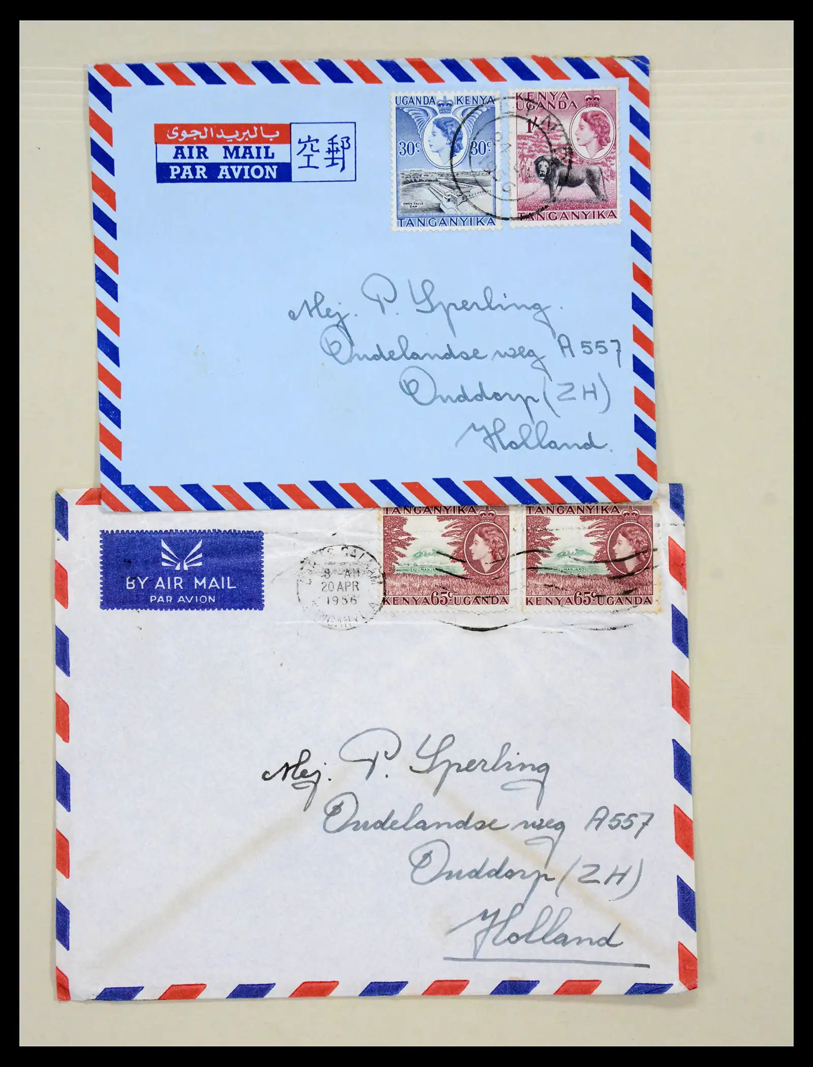38762 0047 - Postzegelverzameling 38762 Wereld brieven 1880-1945.