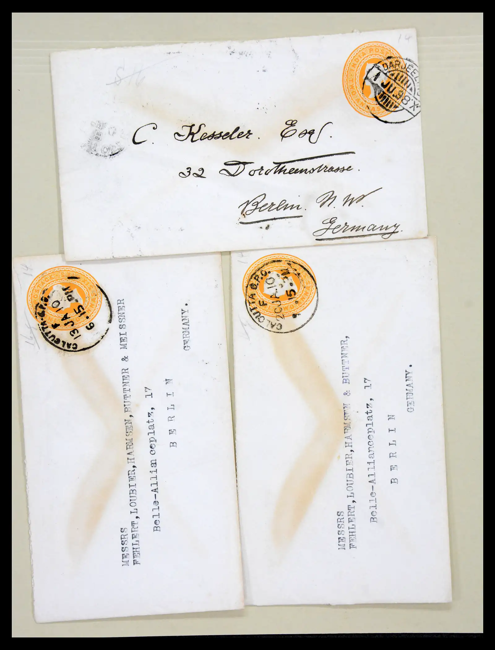 38762 0049 - Postzegelverzameling 38762 Wereld brieven 1880-1945.