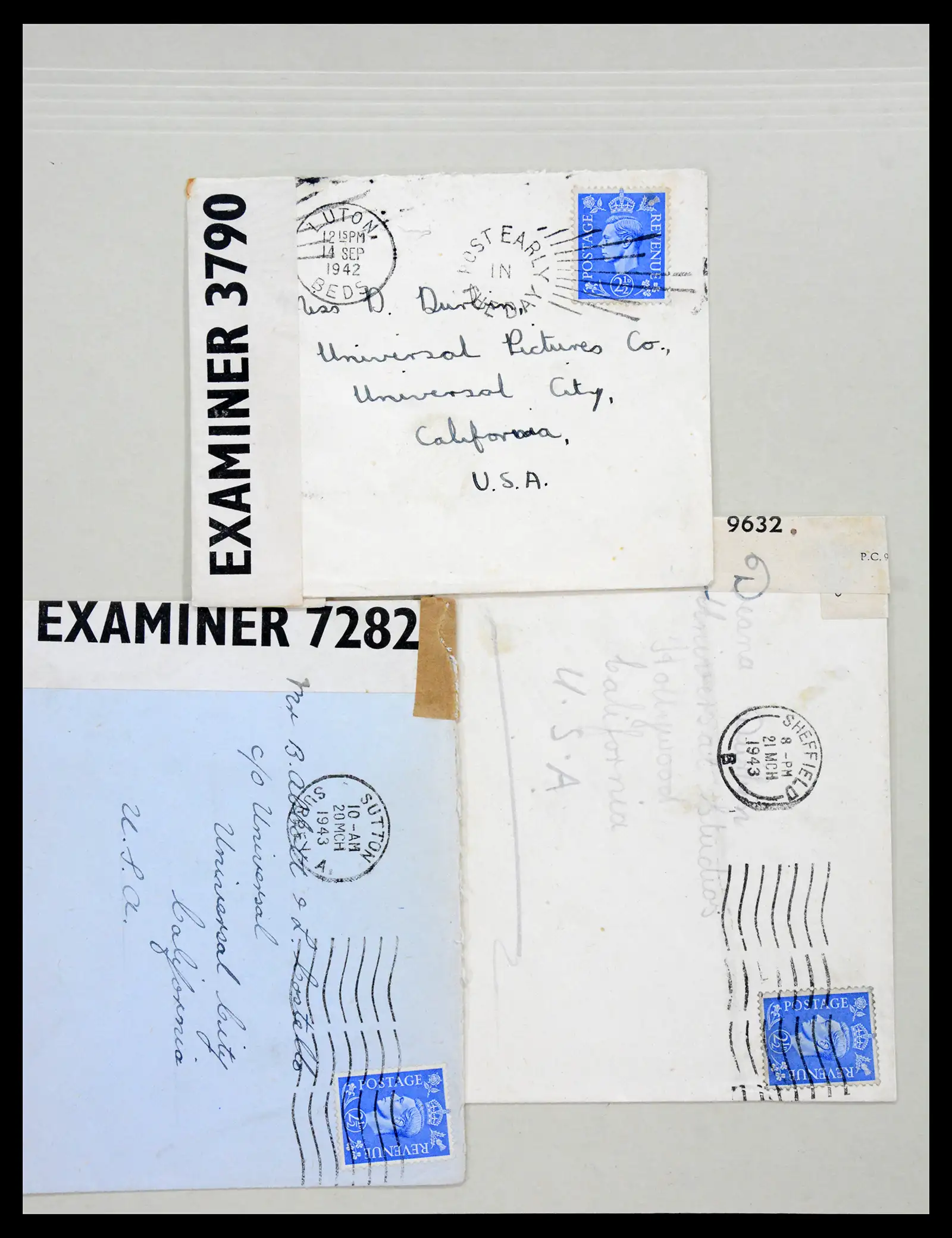 38762 0065 - Postzegelverzameling 38762 Wereld brieven 1880-1945.