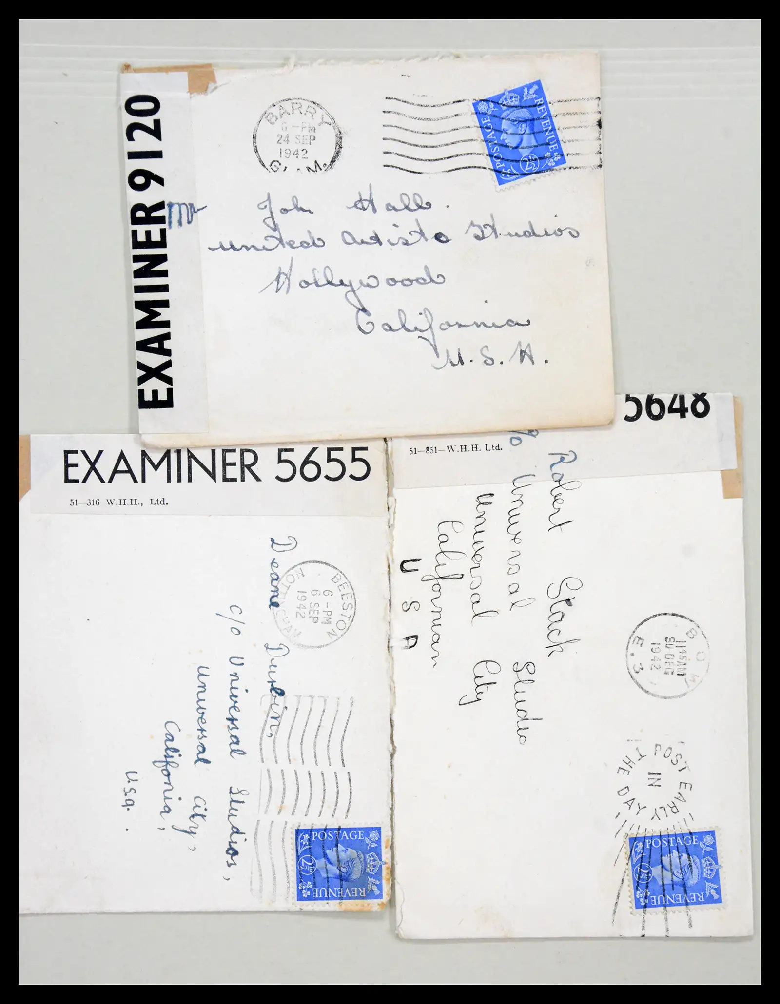 38762 0066 - Postzegelverzameling 38762 Wereld brieven 1880-1945.