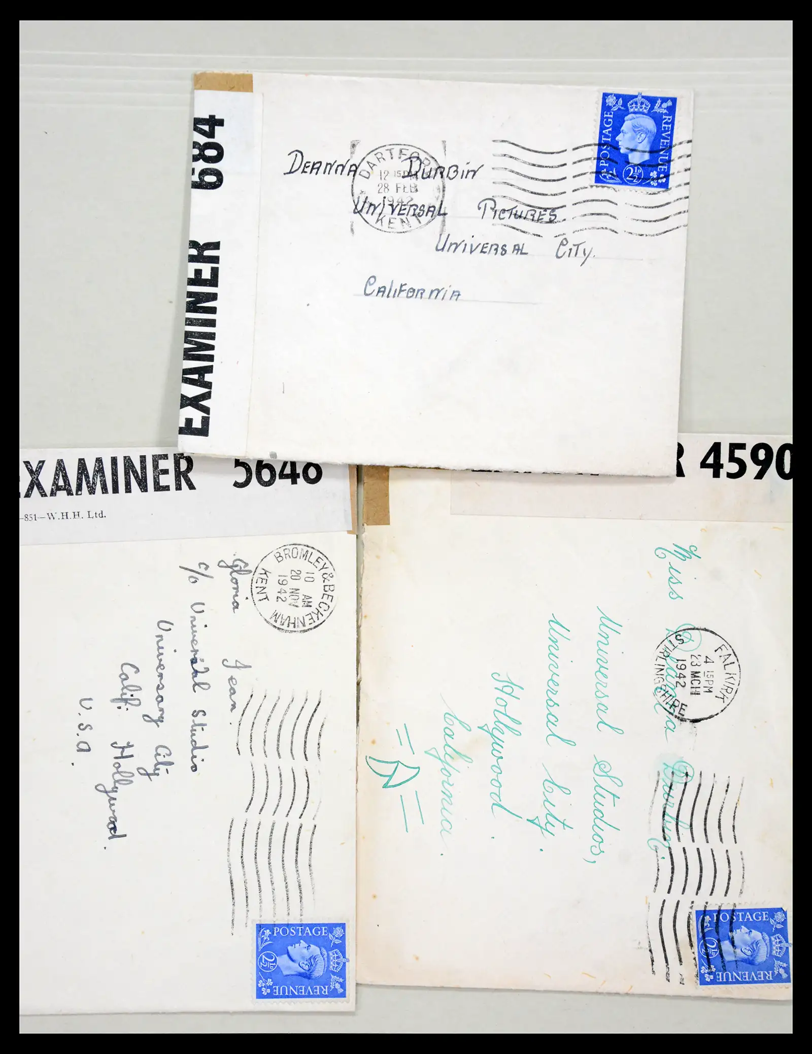 38762 0069 - Postzegelverzameling 38762 Wereld brieven 1880-1945.