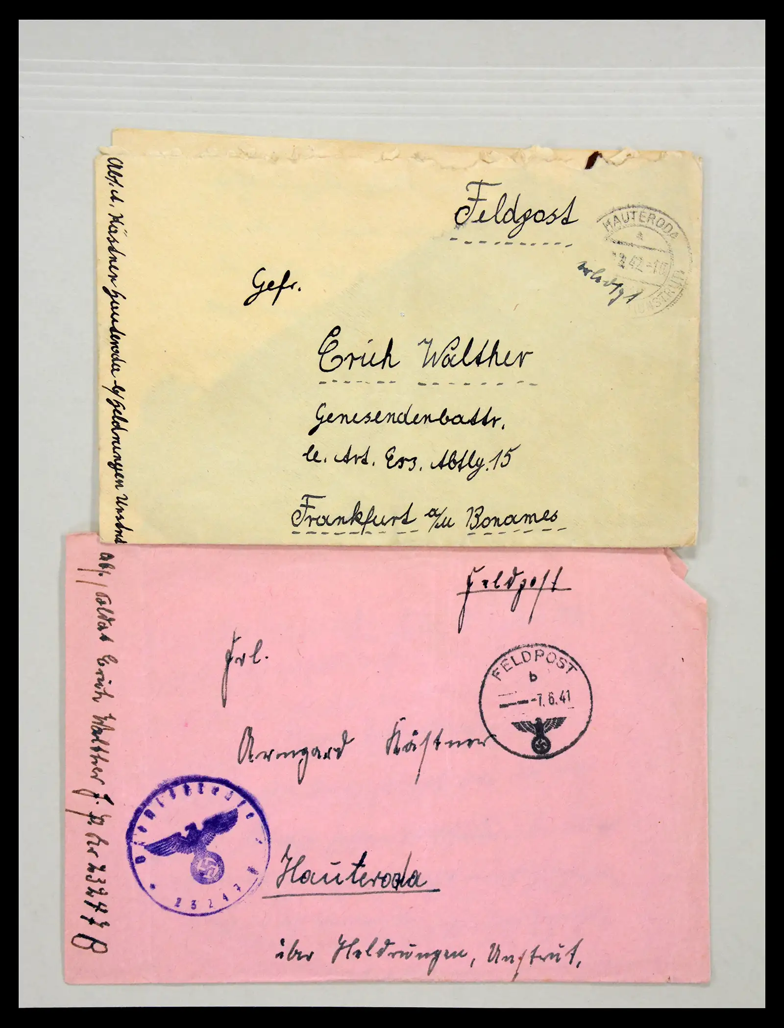 38762 0074 - Postzegelverzameling 38762 Wereld brieven 1880-1945.