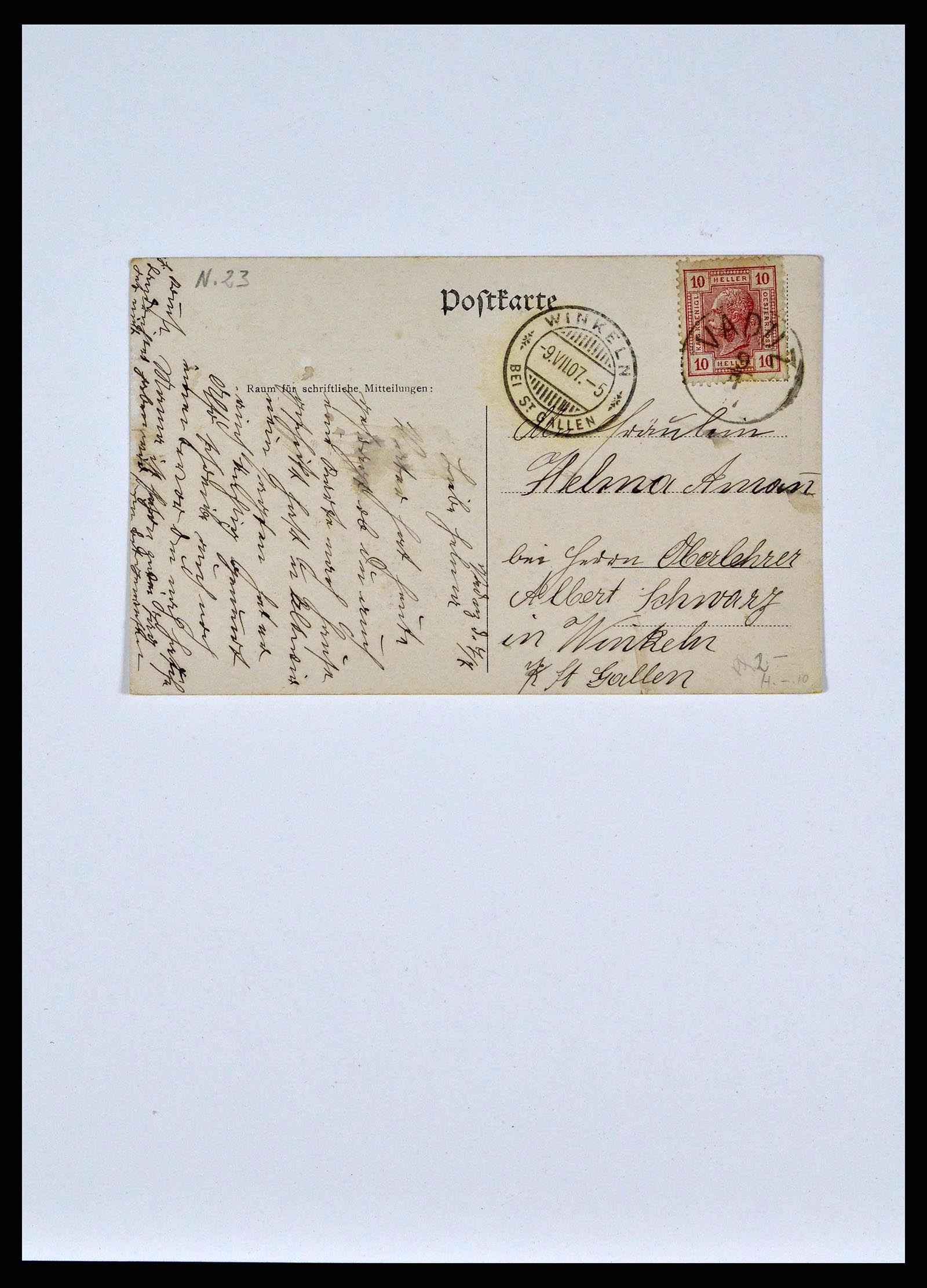 38772 0011 - Postzegelverzameling 38772 Liechtenstein portvrij brieven 1757 (!)-19