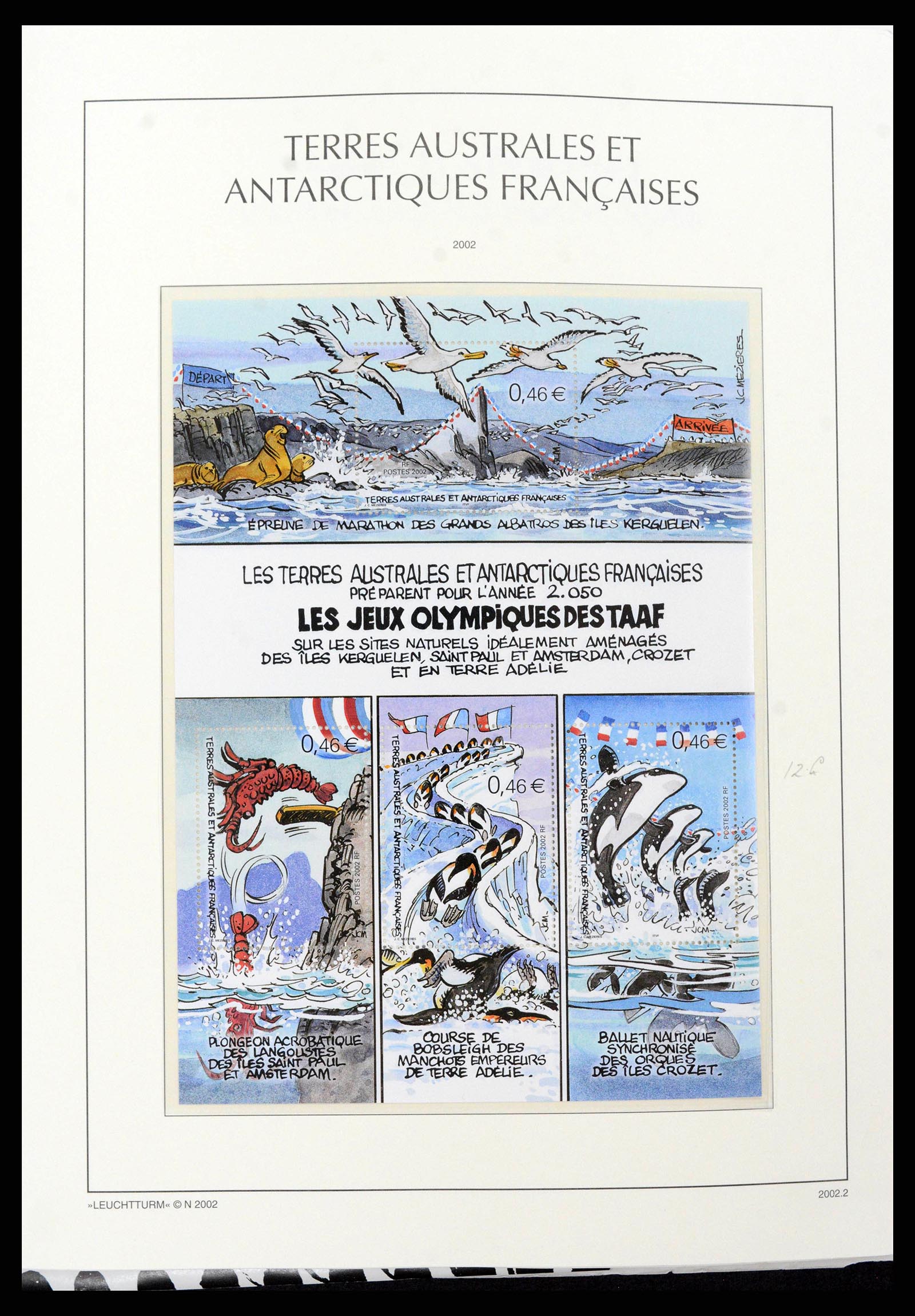 38773 0048 - Postzegelverzameling 38773 Frans Antarctica 1948-2016.