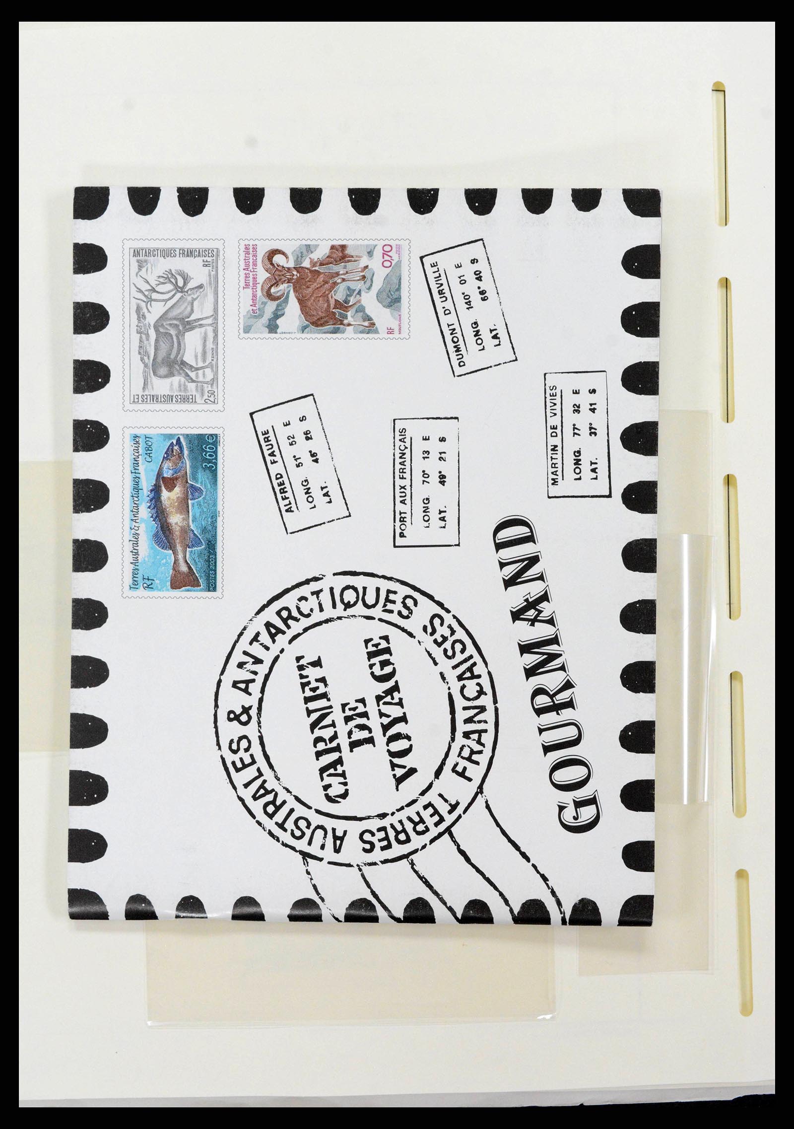 38773 0051 - Postzegelverzameling 38773 Frans Antarctica 1948-2016.