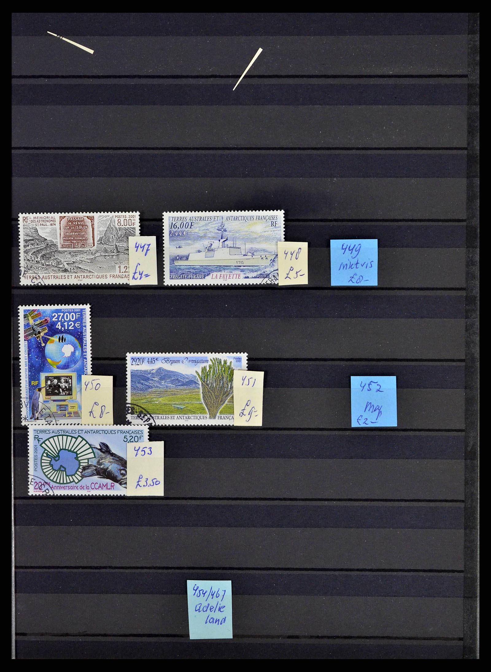 38776 0032 - Postzegelverzameling 38776 Frans Antarctica 1948-2011.