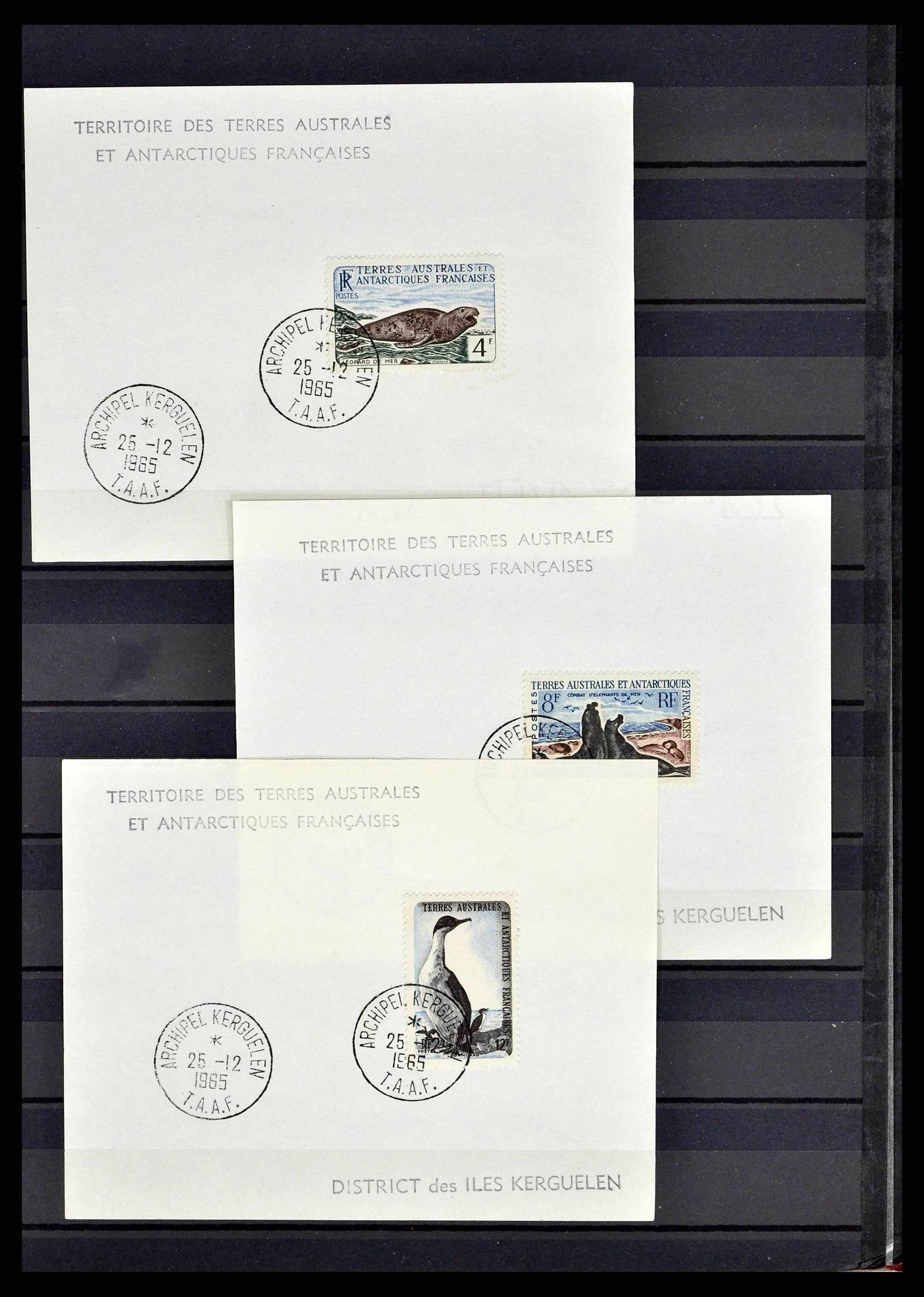 38776 0044 - Postzegelverzameling 38776 Frans Antarctica 1948-2011.