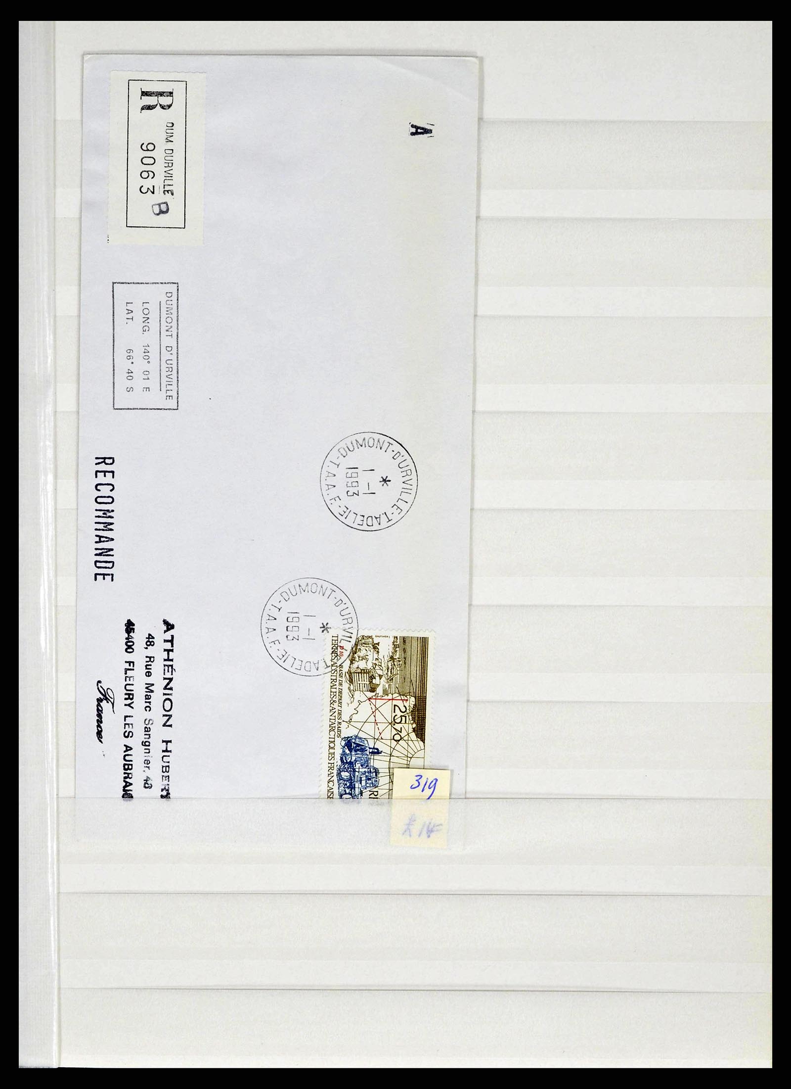 38776 0085 - Postzegelverzameling 38776 Frans Antarctica 1948-2011.