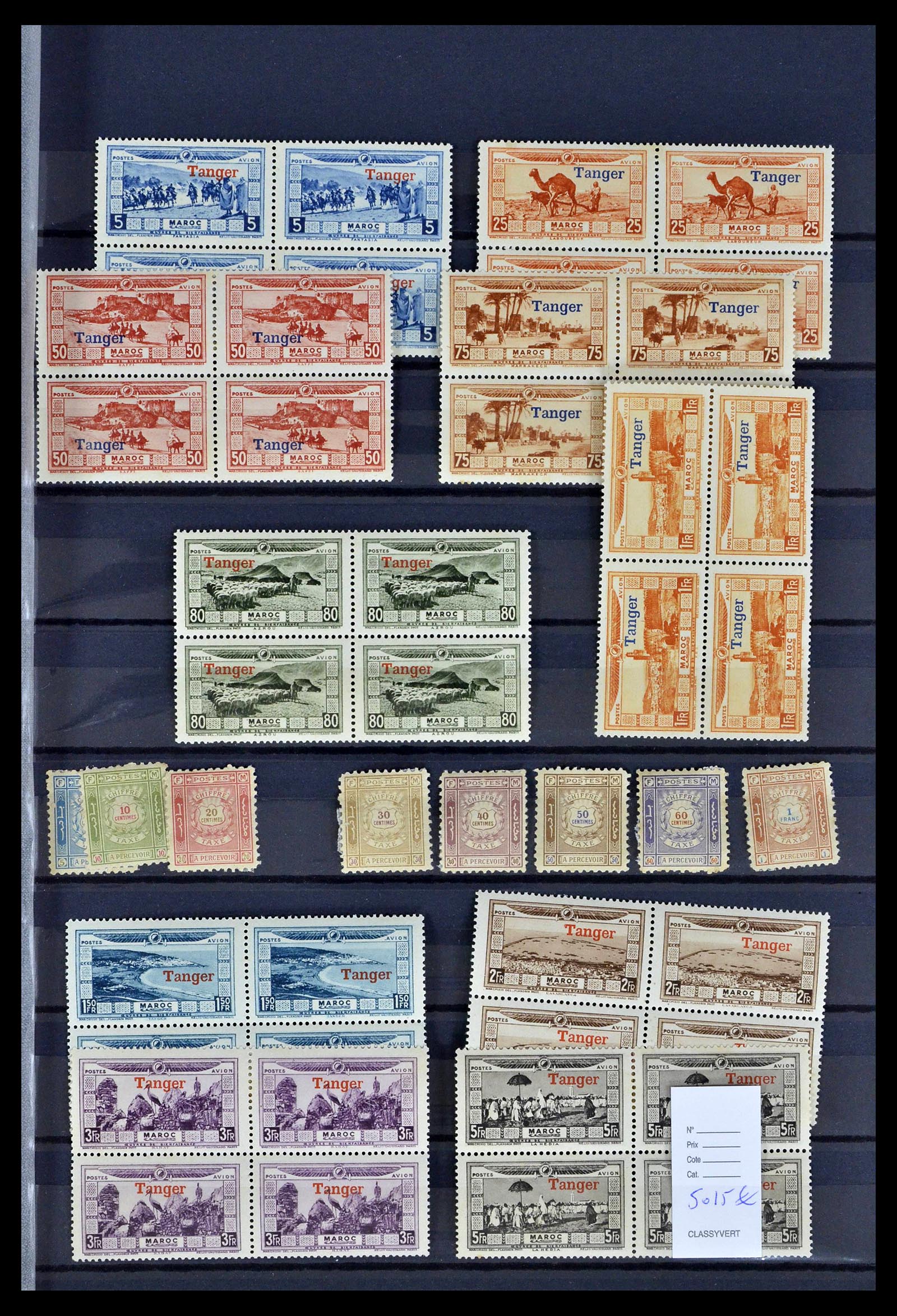 38778 0001 - Stamp collection 38778 Marocco 1891-1980.