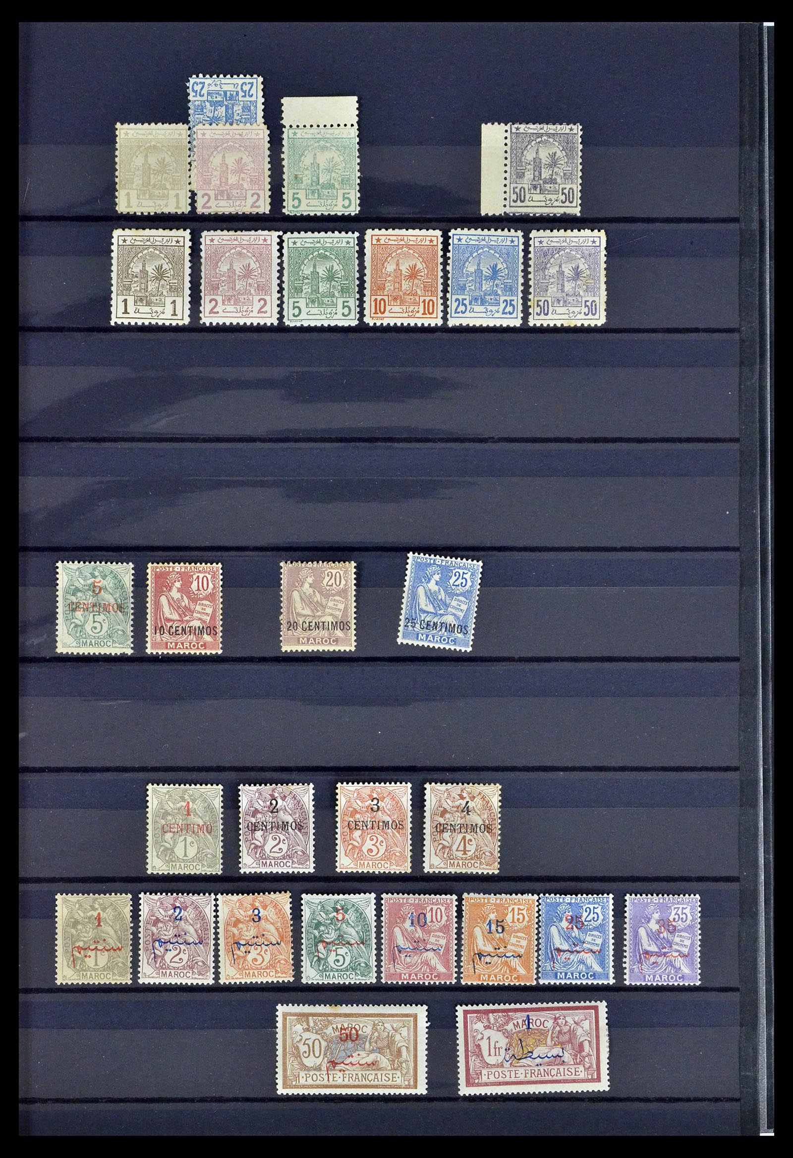 38778 0005 - Postzegelverzameling 38778 Marokko 1891-1980.