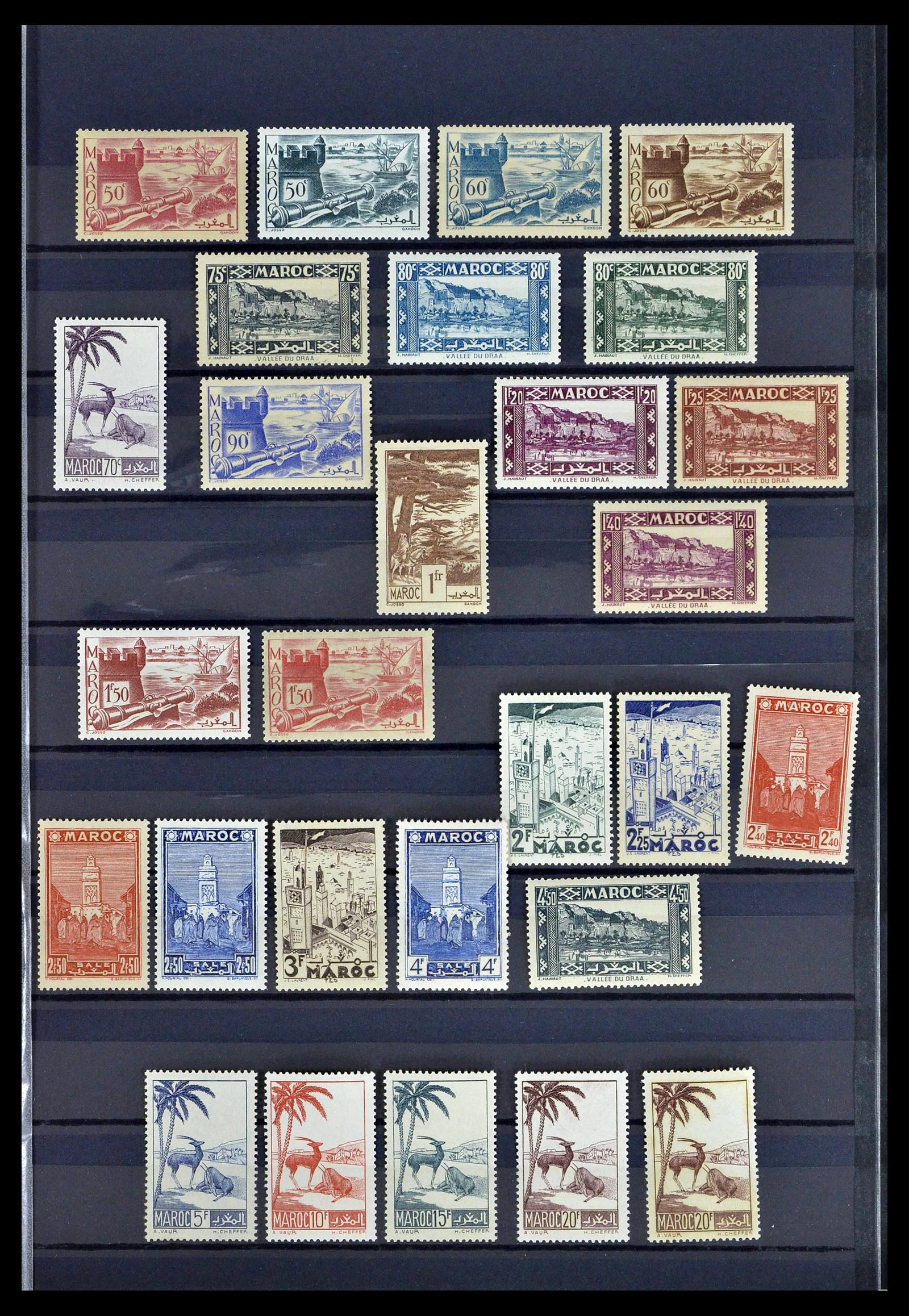 38778 0011 - Postzegelverzameling 38778 Marokko 1891-1980.