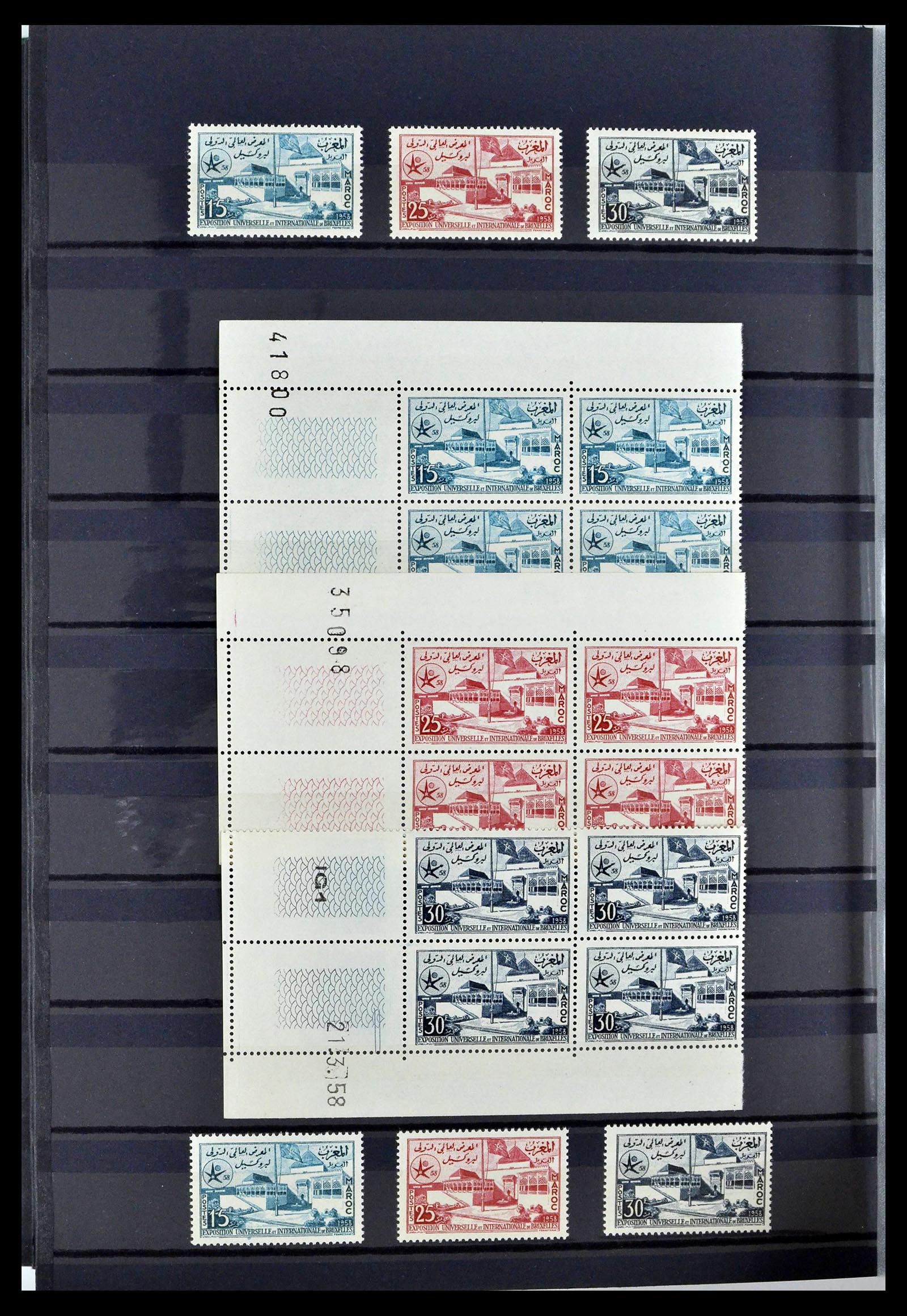 38778 0024 - Stamp collection 38778 Marocco 1891-1980.