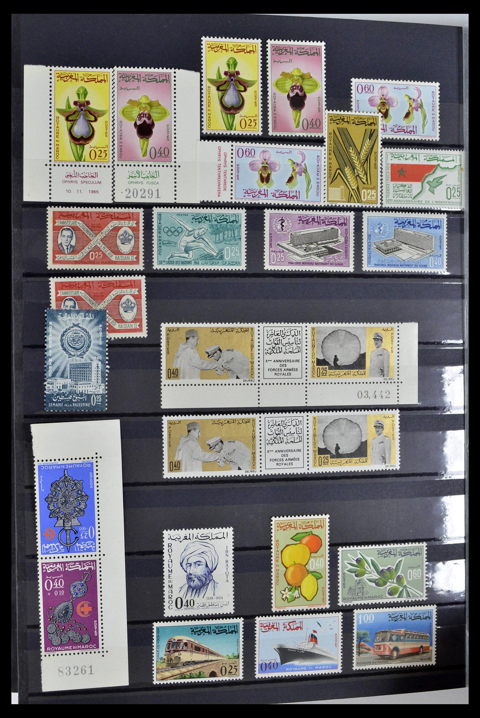 38778 0034 - Postzegelverzameling 38778 Marokko 1891-1980.