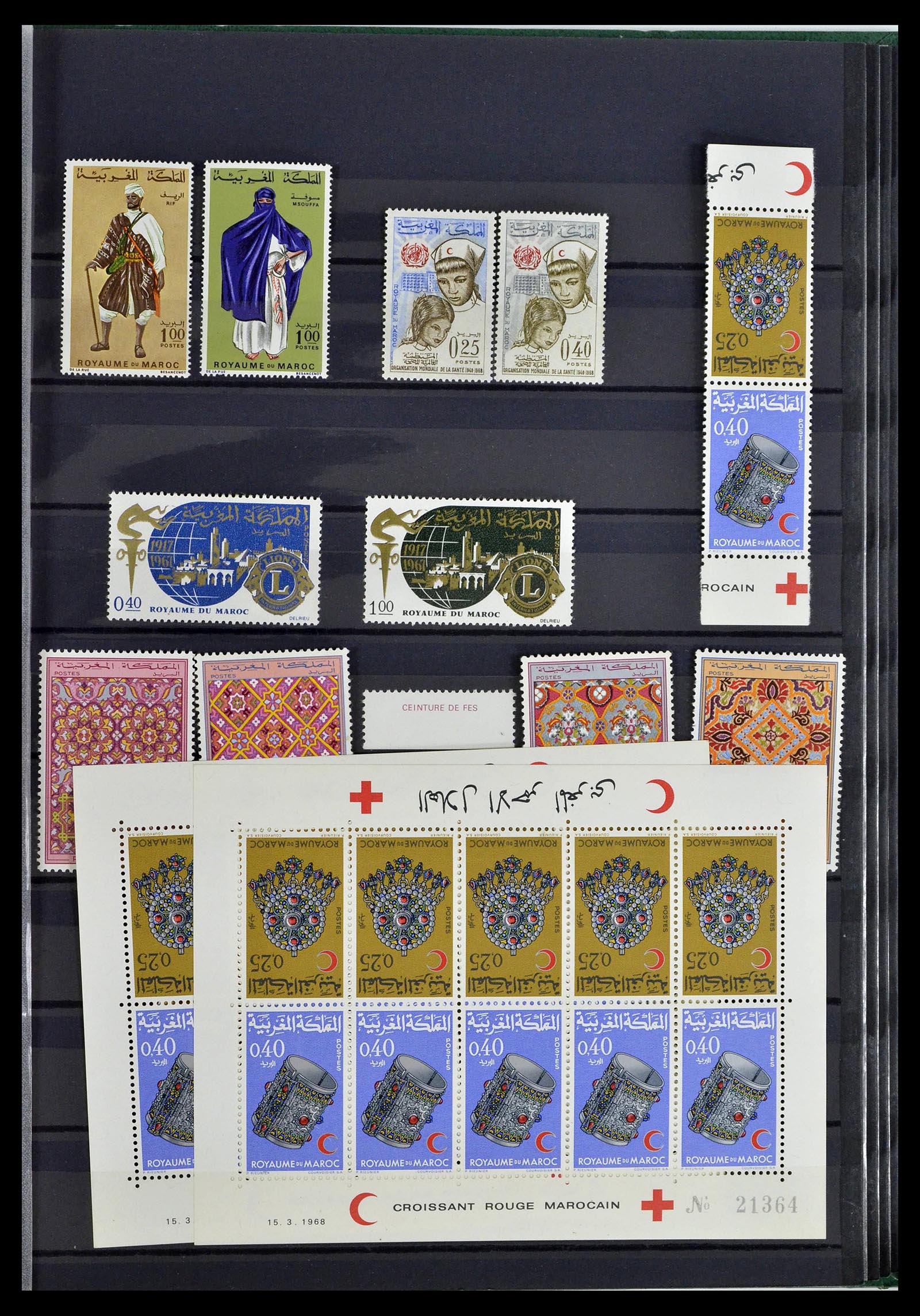 38778 0037 - Postzegelverzameling 38778 Marokko 1891-1980.