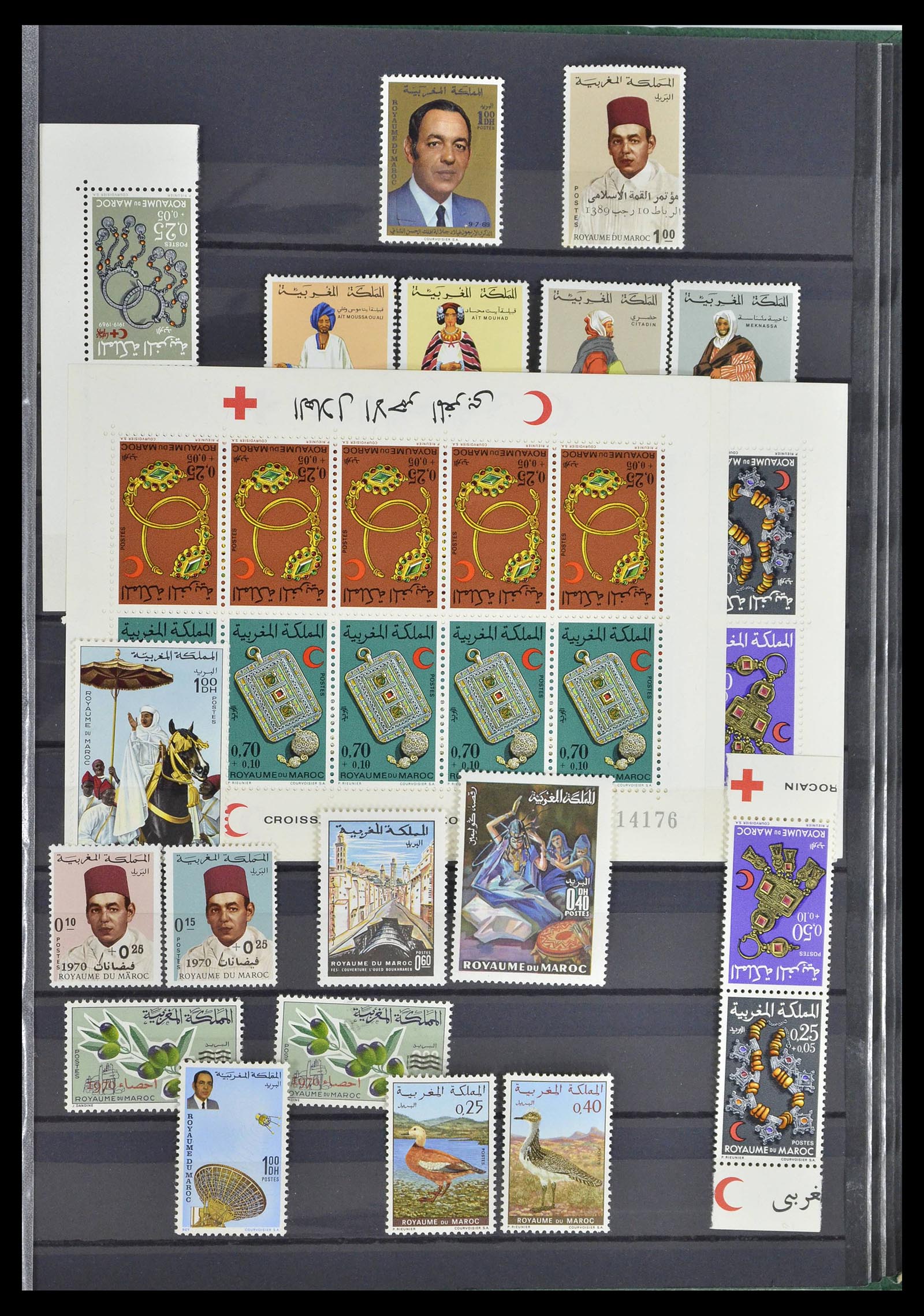 38778 0039 - Postzegelverzameling 38778 Marokko 1891-1980.