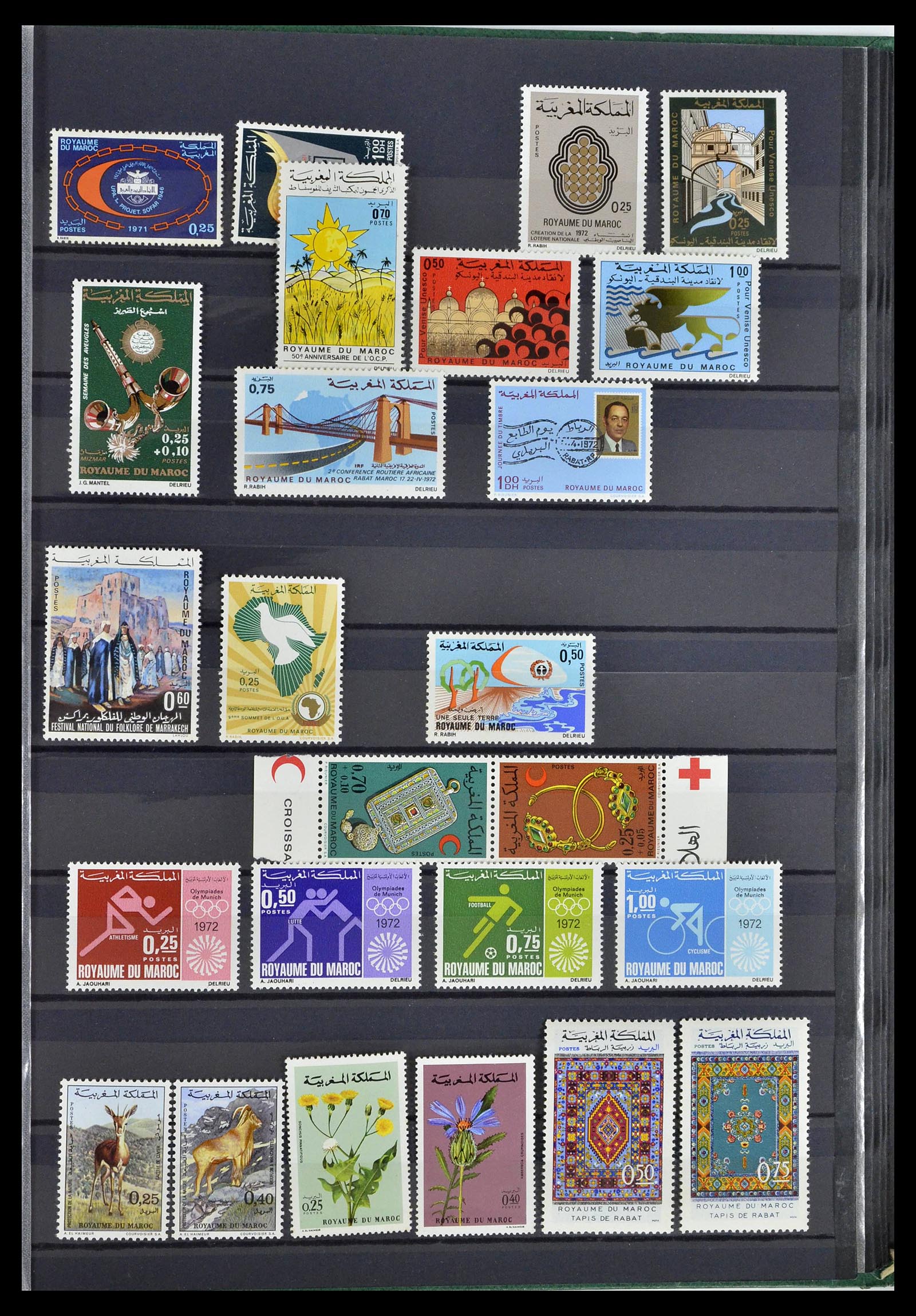 38778 0041 - Postzegelverzameling 38778 Marokko 1891-1980.