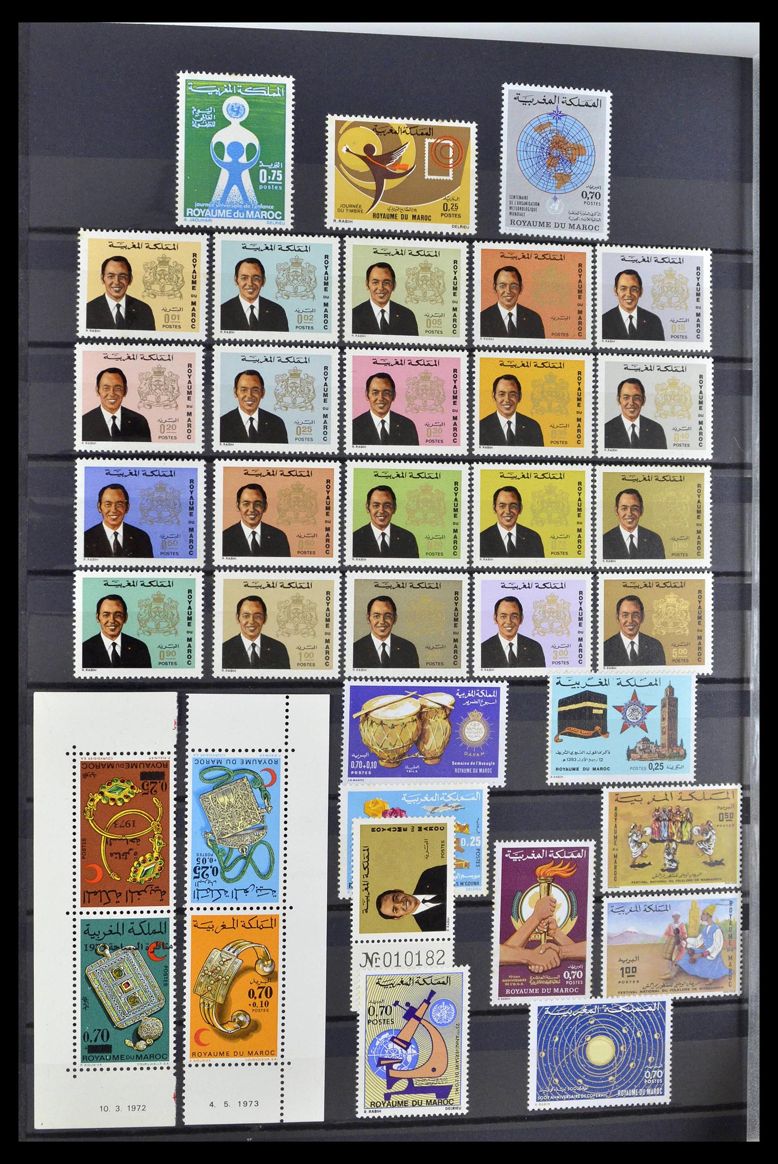 38778 0042 - Postzegelverzameling 38778 Marokko 1891-1980.
