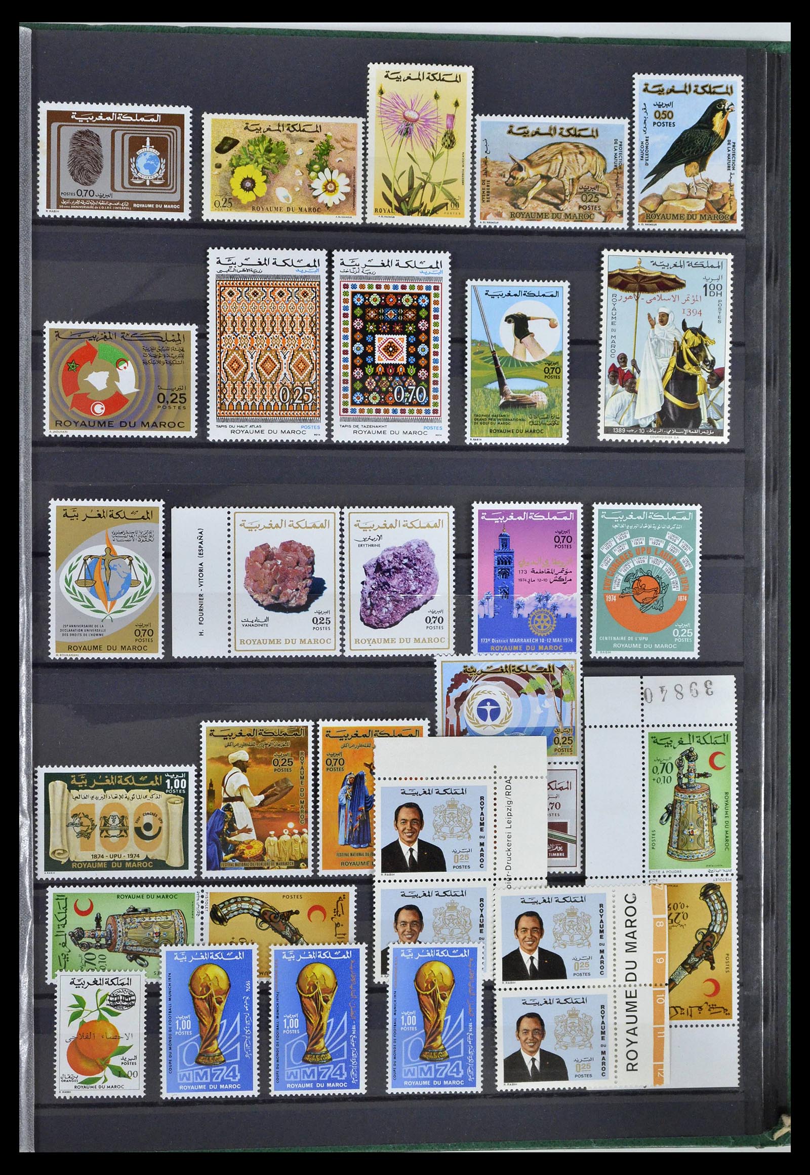 38778 0043 - Postzegelverzameling 38778 Marokko 1891-1980.