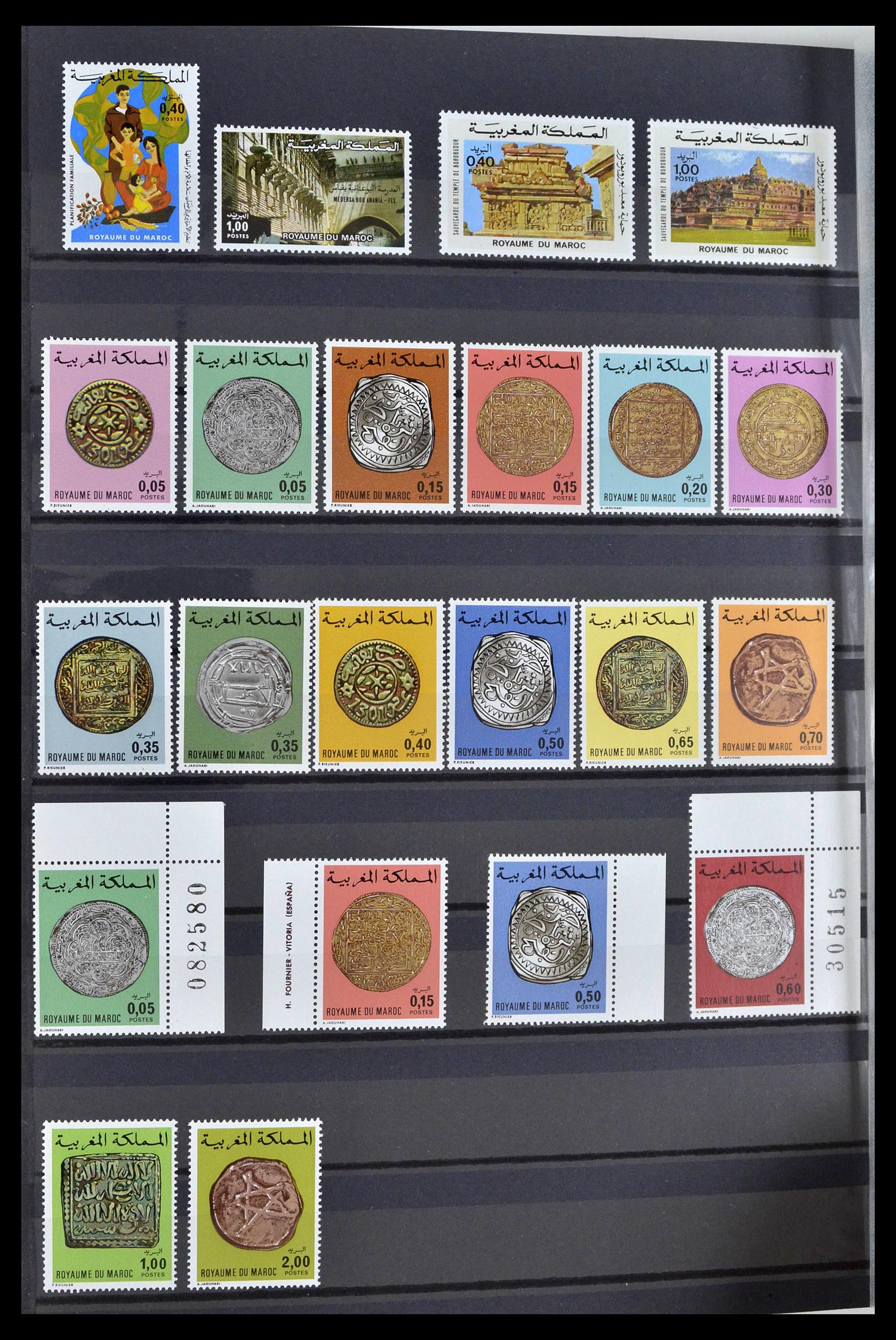 38778 0046 - Postzegelverzameling 38778 Marokko 1891-1980.