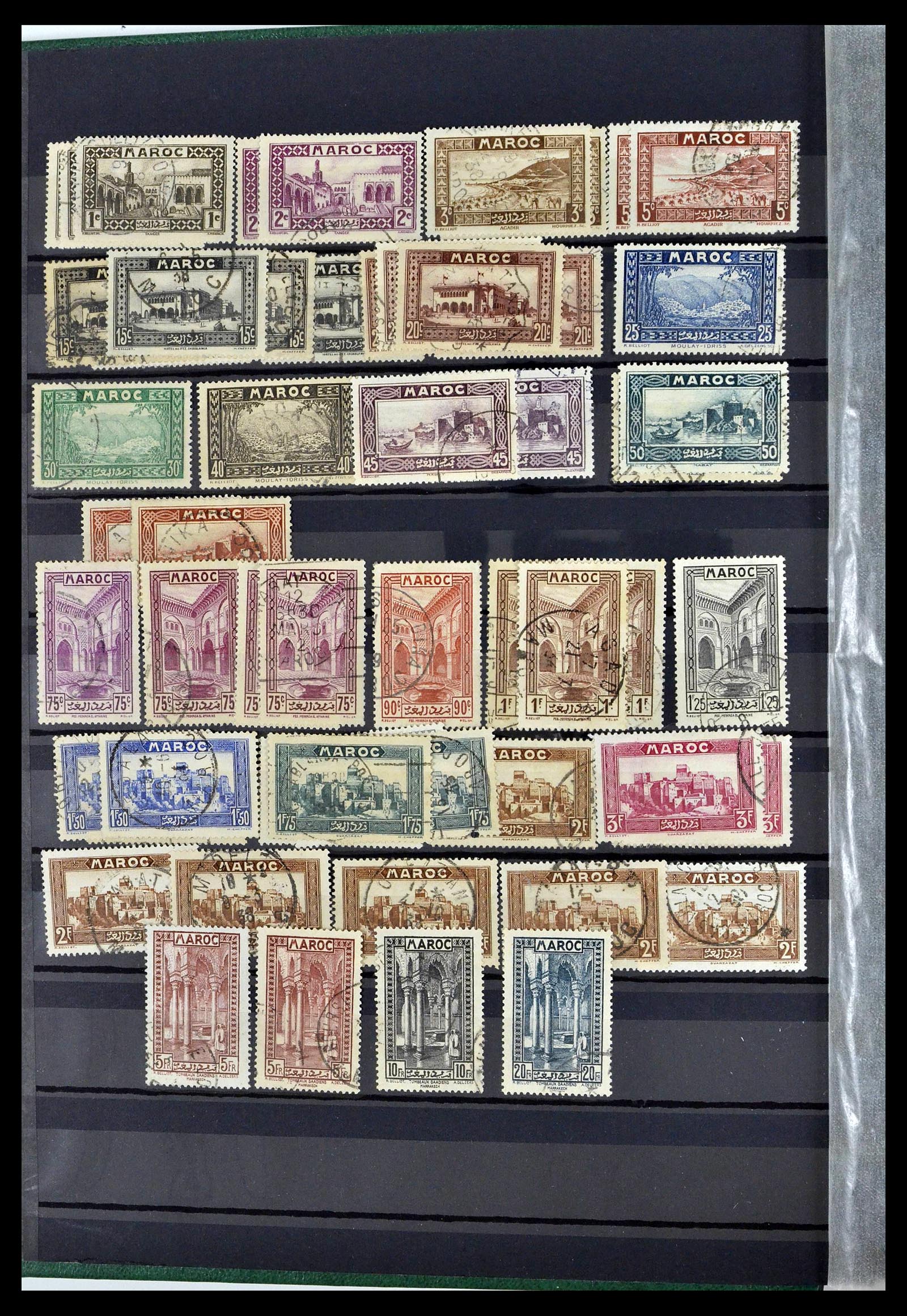 38778 0050 - Stamp collection 38778 Marocco 1891-1980.