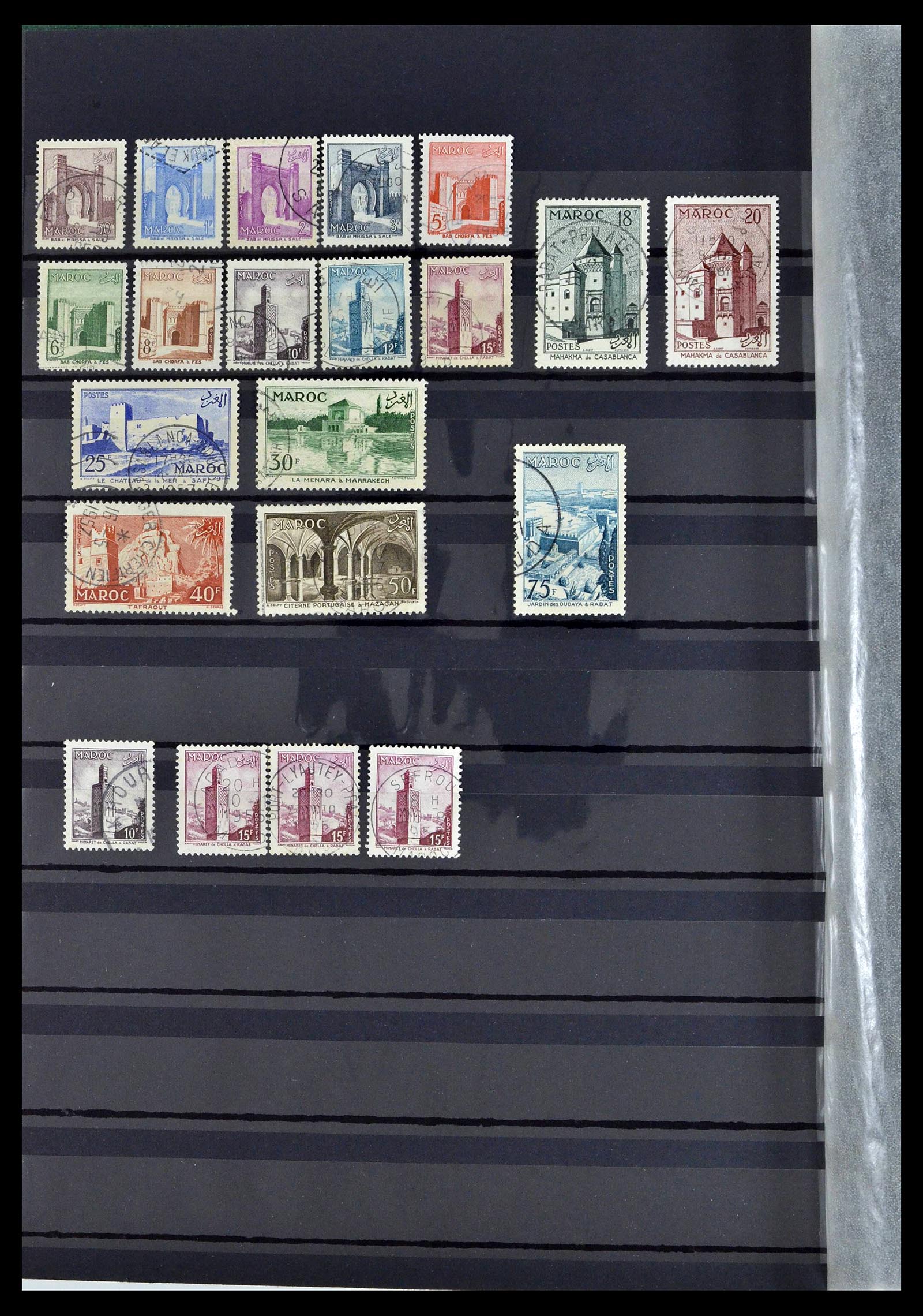 38778 0058 - Postzegelverzameling 38778 Marokko 1891-1980.
