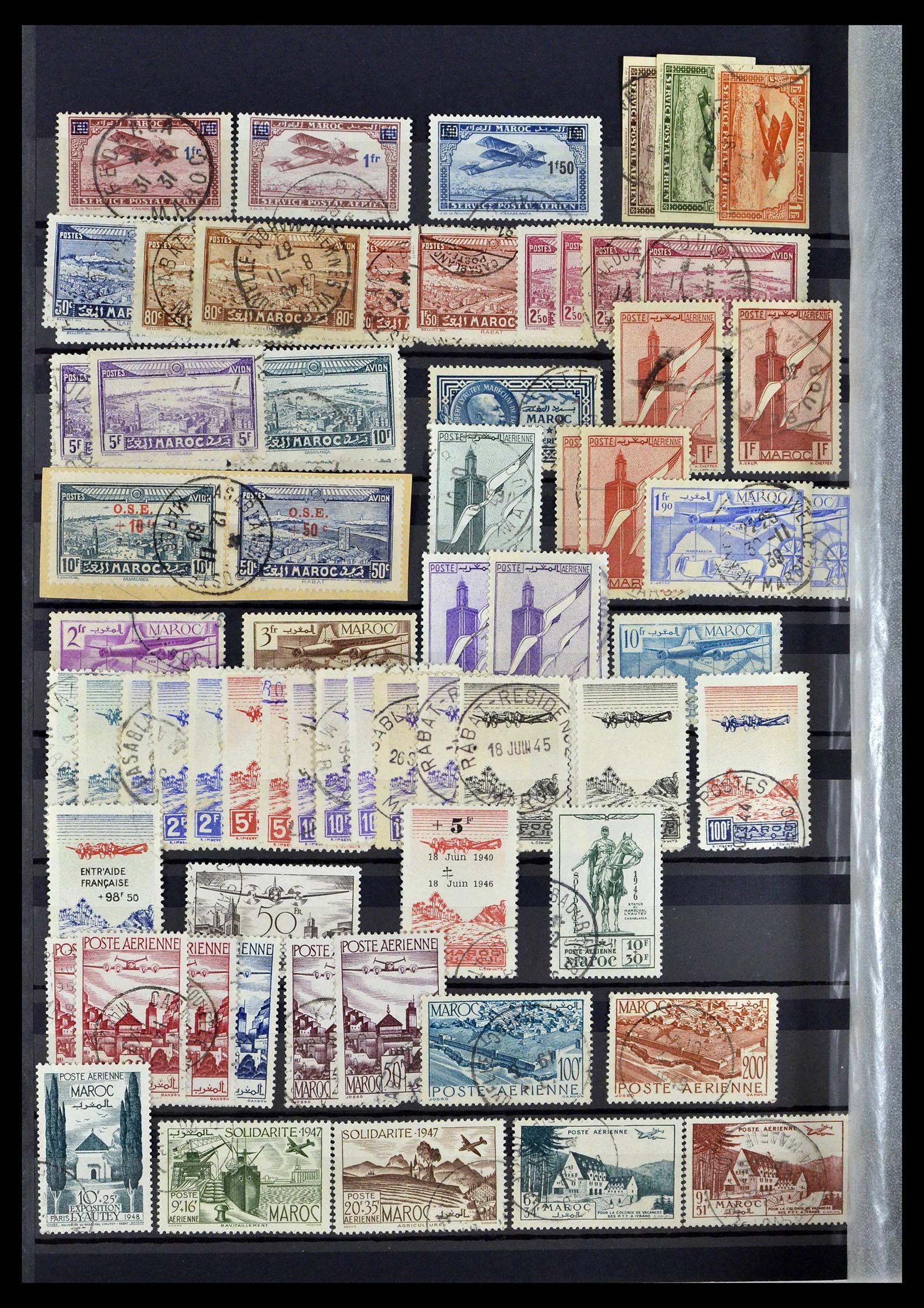 38778 0062 - Stamp collection 38778 Marocco 1891-1980.