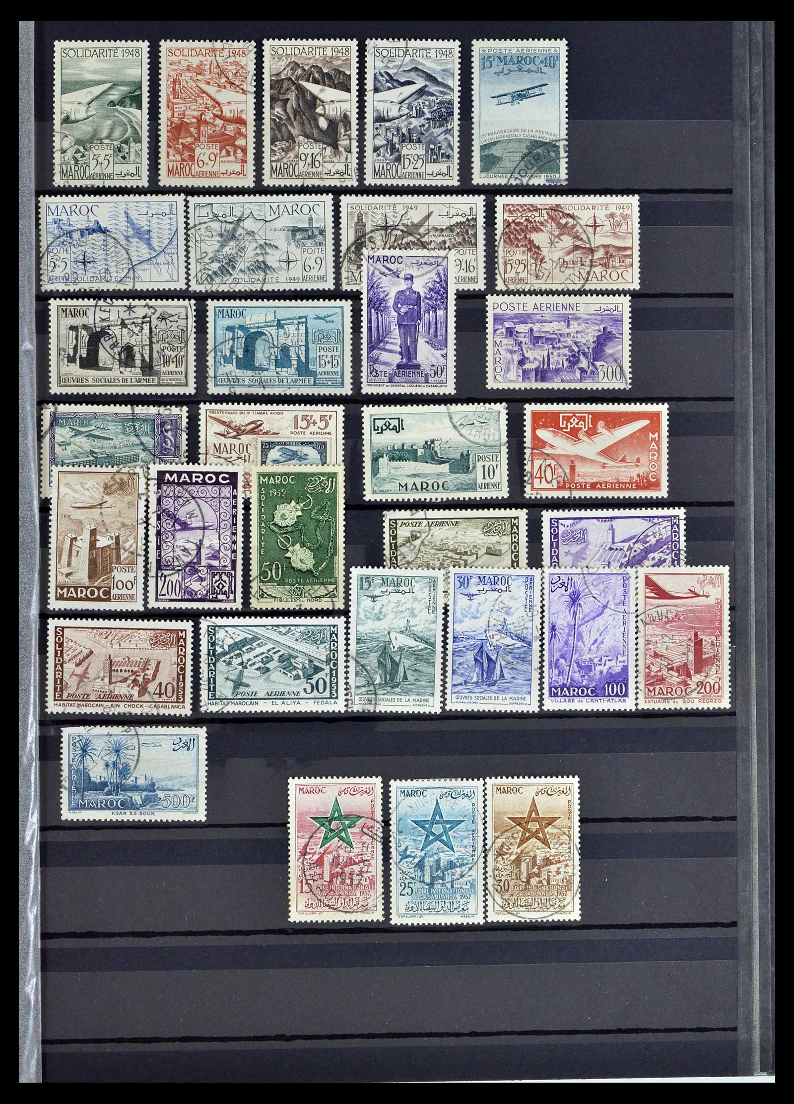 38778 0063 - Stamp collection 38778 Marocco 1891-1980.